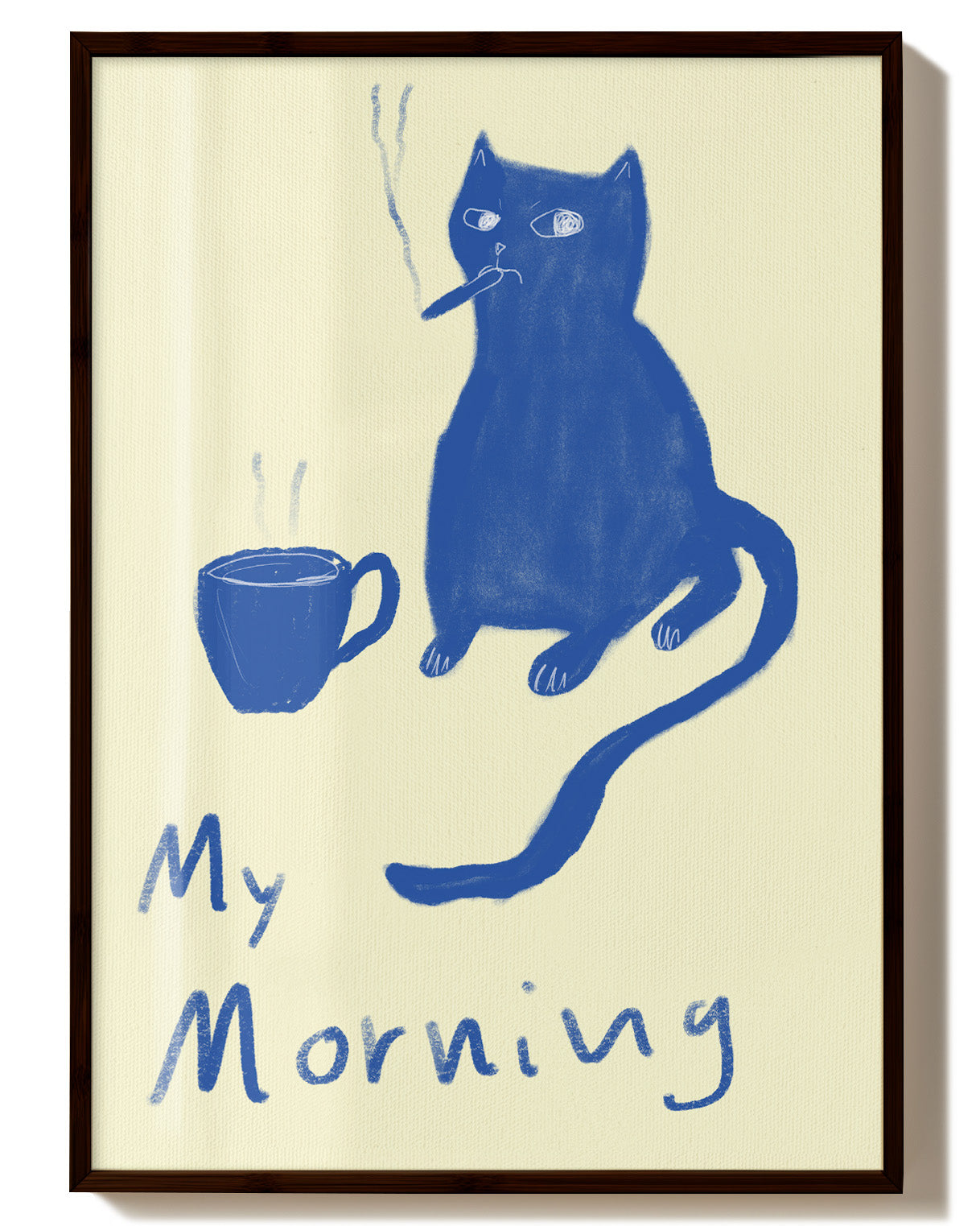 My Morning Poster – FineArt Wandbild, moderne Kunst & Fine Art Print von Spawnd, handgefertigt & Made in Germany