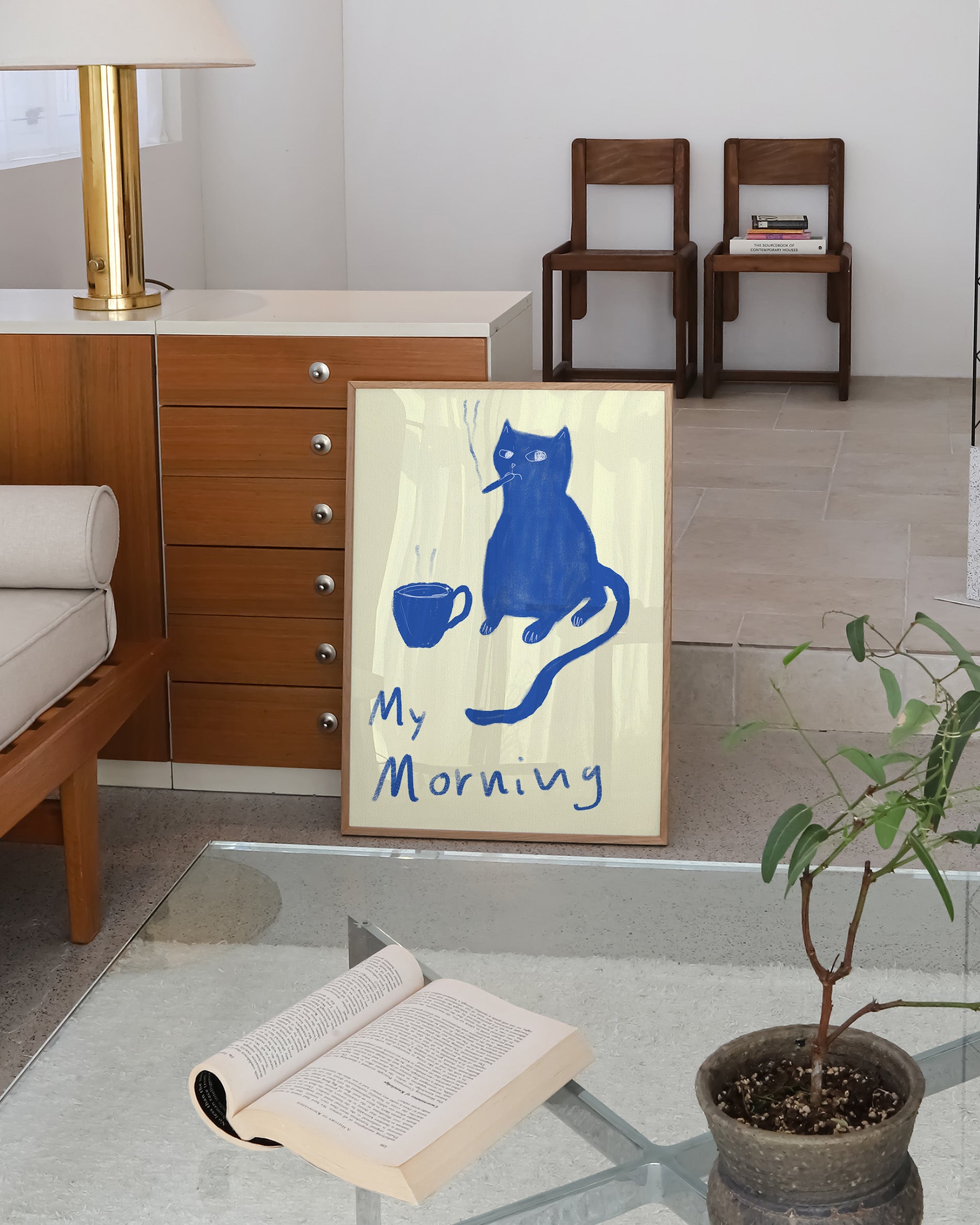 My Morning Poster – FineArt Wandbild, moderne Kunst & Fine Art Print von Spawnd, handgefertigt & Made in Germany