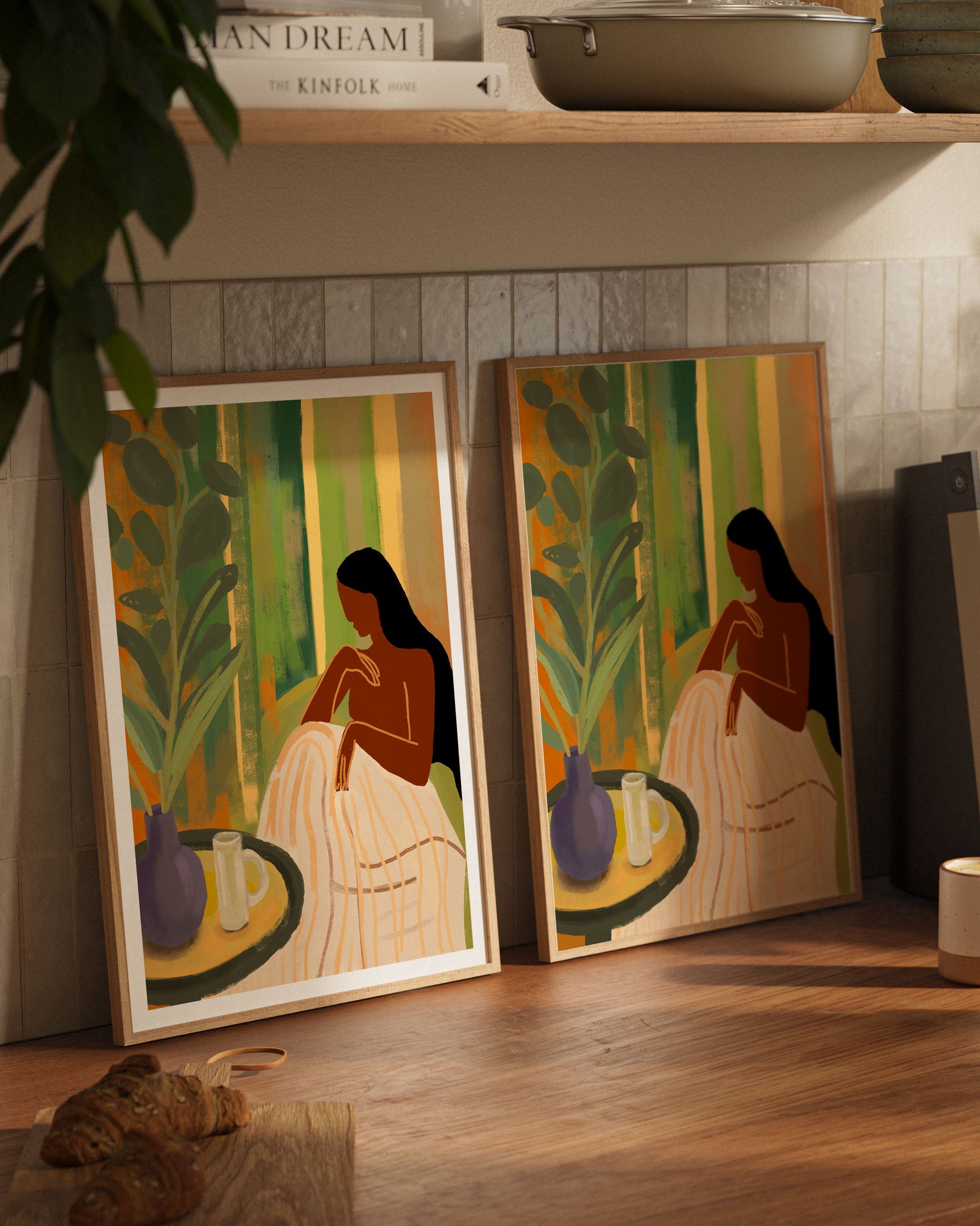 Cabin Poster – FineArt Wandbild, moderne Kunst & Fine Art Print von Spawnd, handgefertigt & Made in Germany