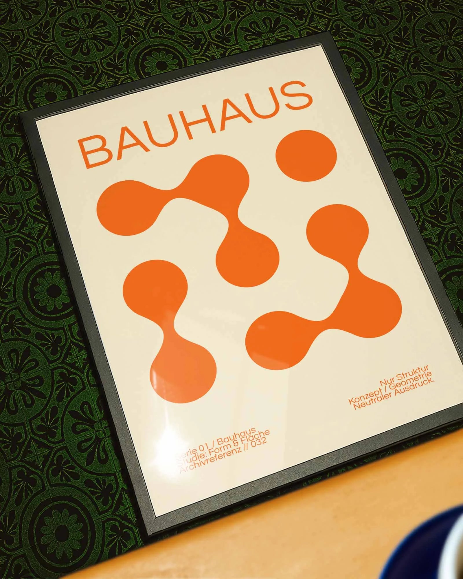 No Emotions Poster – FineArt Wandbild, moderne Kunst & Fine Art Print von Spawnd, handgefertigt & Made in Germany