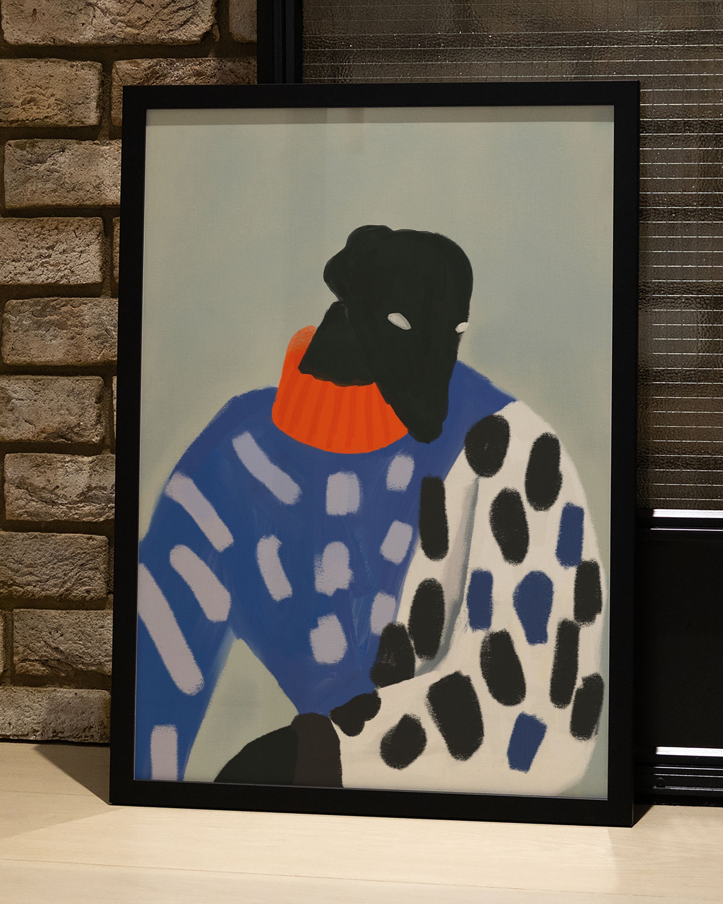 No Pet Poster – FineArt Wandbild, moderne Kunst & Fine Art Print von Spawnd, handgefertigt & Made in Germany