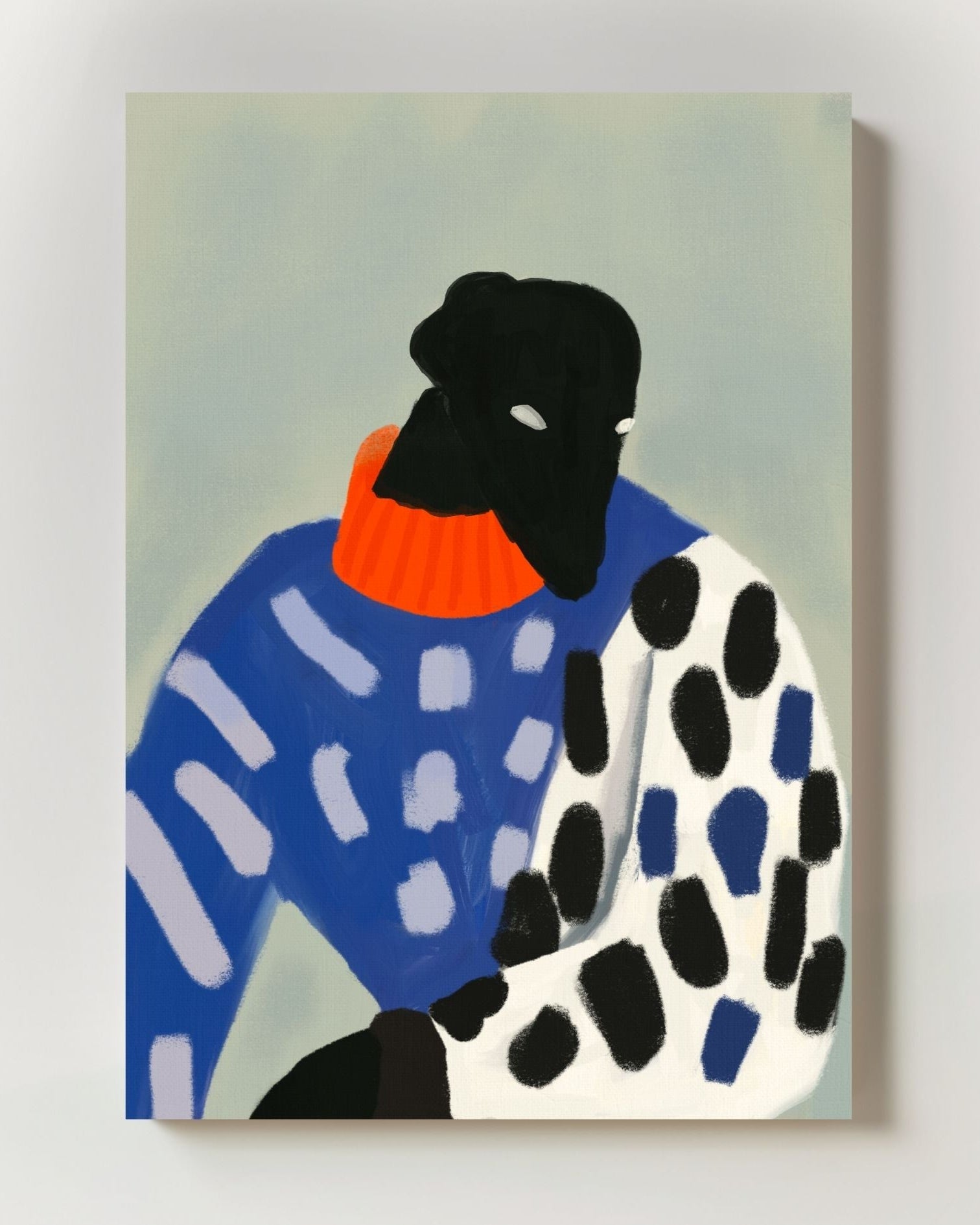 No Pet Poster – FineArt Wandbild, moderne Kunst & Fine Art Print von Spawnd, handgefertigt & Made in Germany