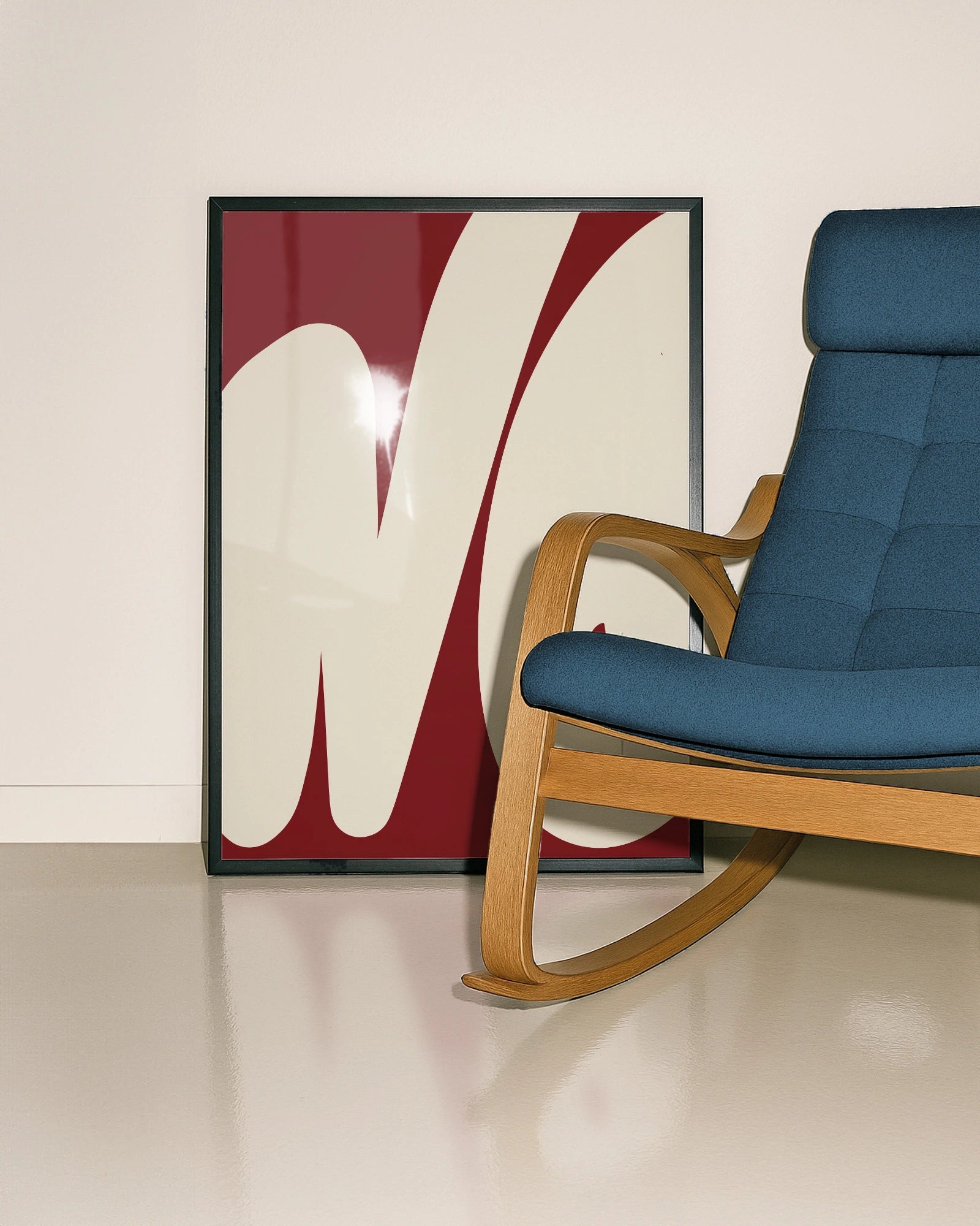 NO Poster – FineArt Wandbild, moderne Kunst & Fine Art Print von Spawnd, handgefertigt & Made in Germany