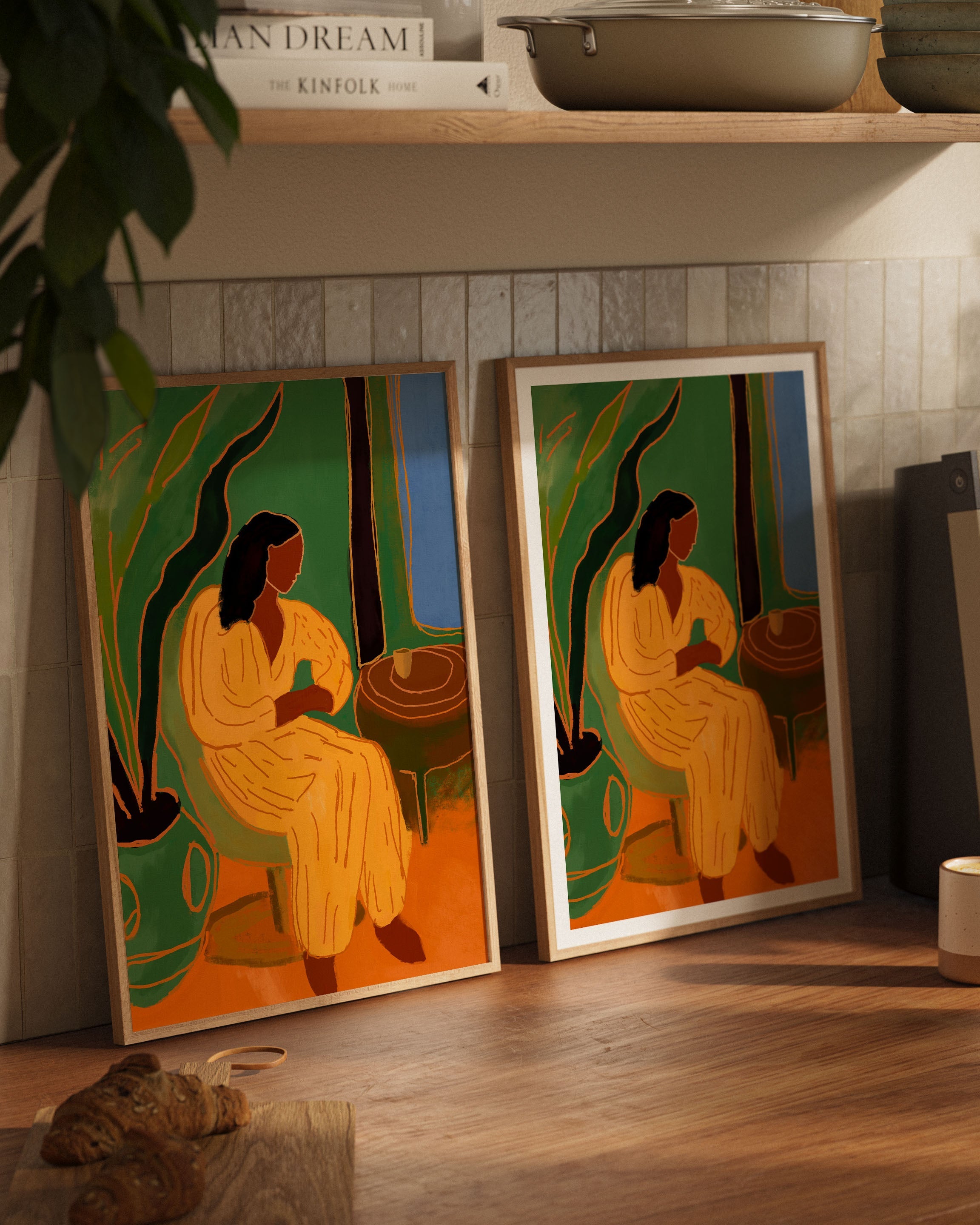 Slow Room Poster – FineArt Wandbild, moderne Kunst & Fine Art Print von Spawnd, handgefertigt & Made in Germany