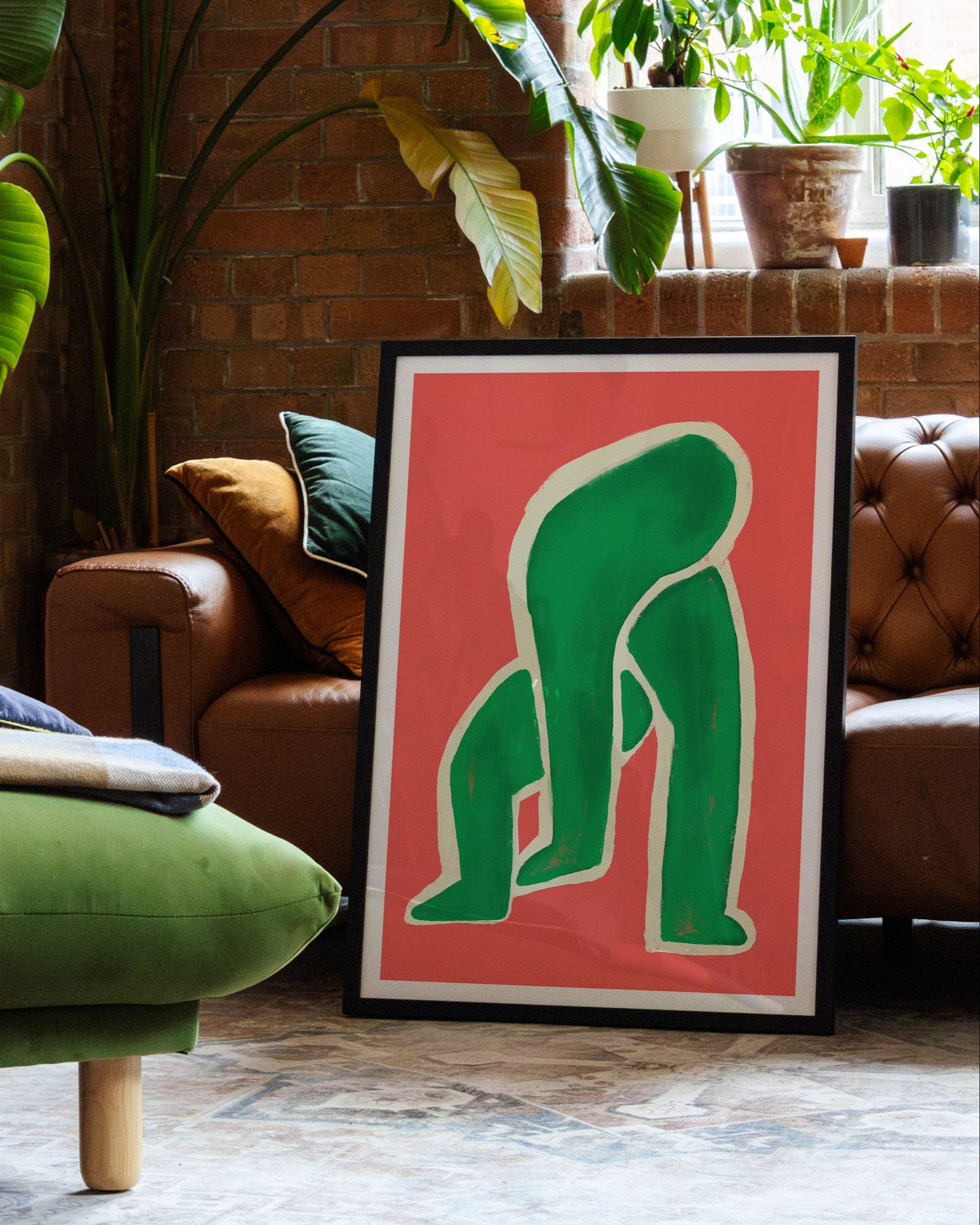 Limber Logic Poster – FineArt Wandbild, moderne Kunst & Fine Art Print von Spawnd, handgefertigt & Made in Germany