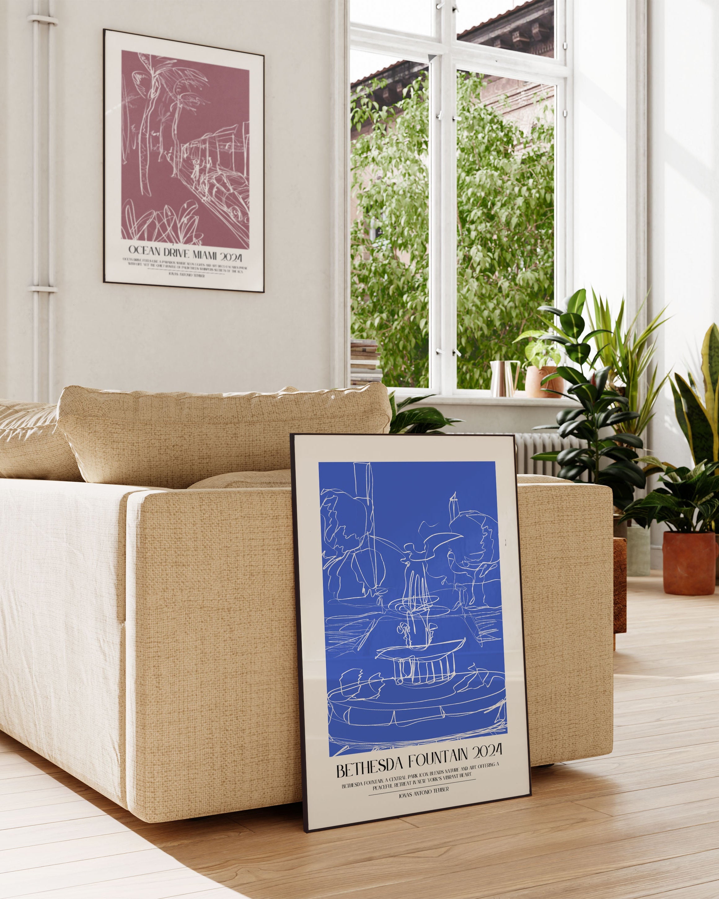 Poster im Wohnzimmer – Fine Art Print – Spawnd