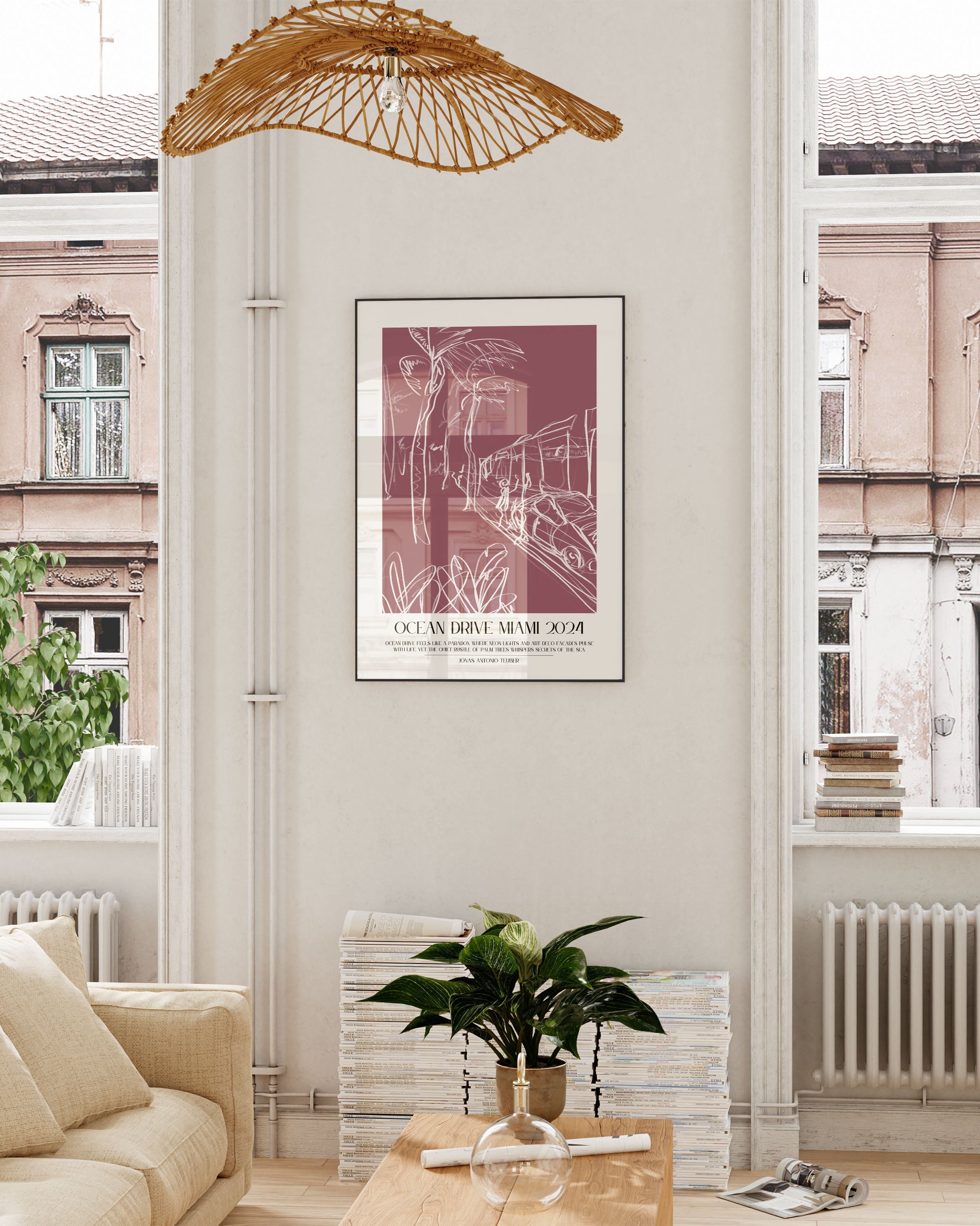 Poster im Wohnzimmer – Fine Art Print – Spawnd