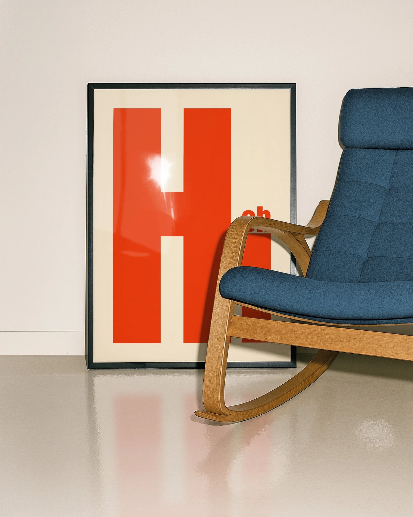 Oh, Hi Poster – FineArt Wandbild, moderne Kunst & Fine Art Print von Spawnd, handgefertigt & Made in Germany