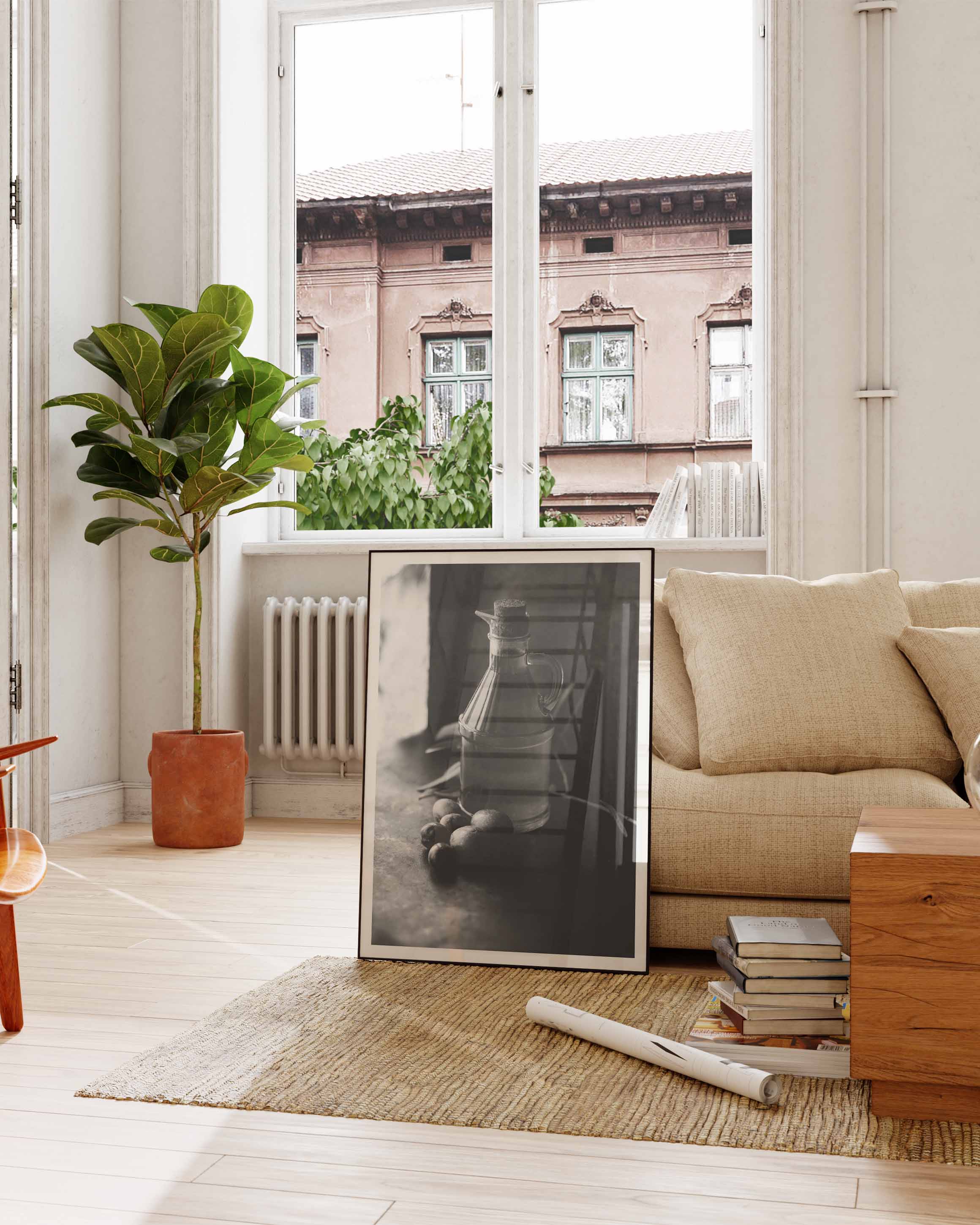 Oliveoil Poster – FineArt Wandbild, moderne Kunst & Fine Art Print von Spawnd, handgefertigt & Made in Germany