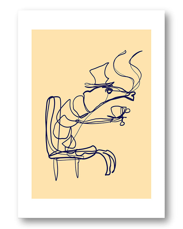 Pacific Shrimp Poster – FineArt Wandbild, moderne Kunst & Fine Art Print von Spawnd, handgefertigt & Made in Germany