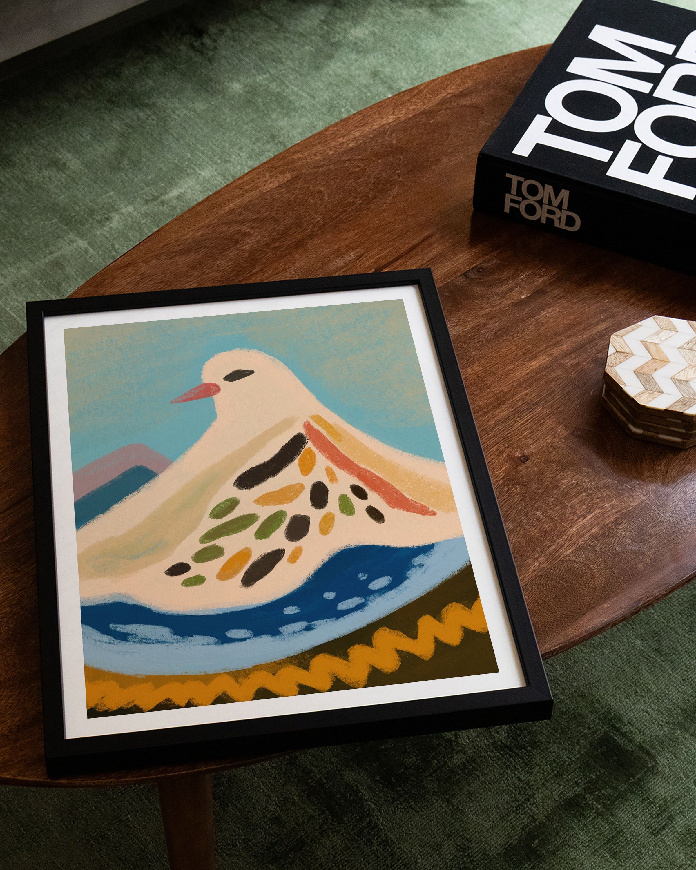 Peace, Dressed Up Poster – FineArt Wandbild, moderne Kunst & Fine Art Print von Spawnd, handgefertigt & Made in Germany