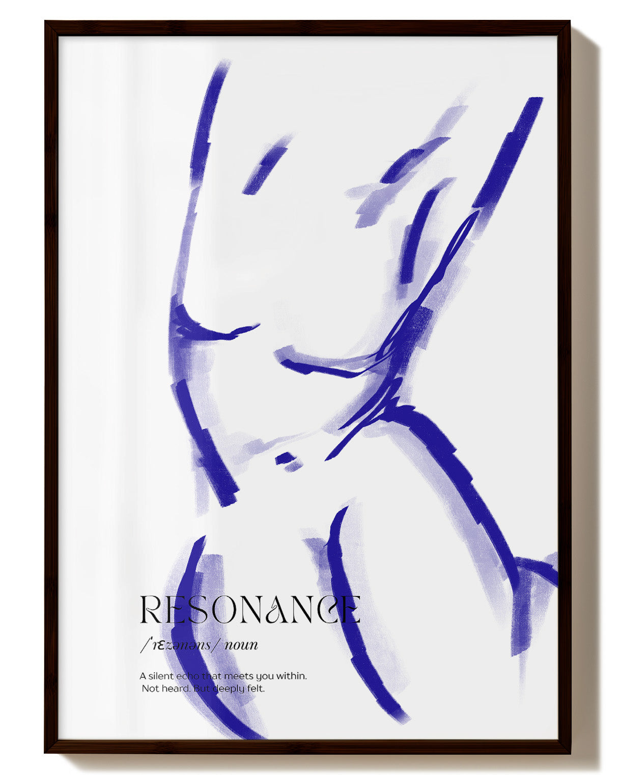 Resonance Poster – FineArt Wandbild, moderne Kunst & Fine Art Print von Spawnd, handgefertigt & Made in Germany