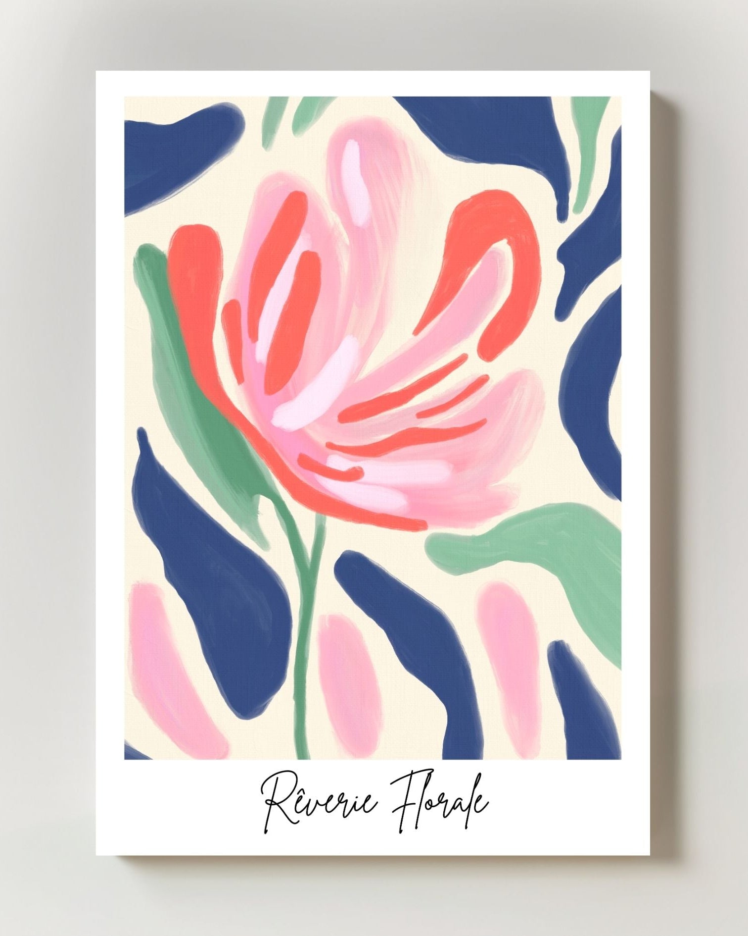 Rêverie Florale Poster – FineArt Wandbild, moderne Kunst & Fine Art Print von Spawnd, handgefertigt & Made in Germany