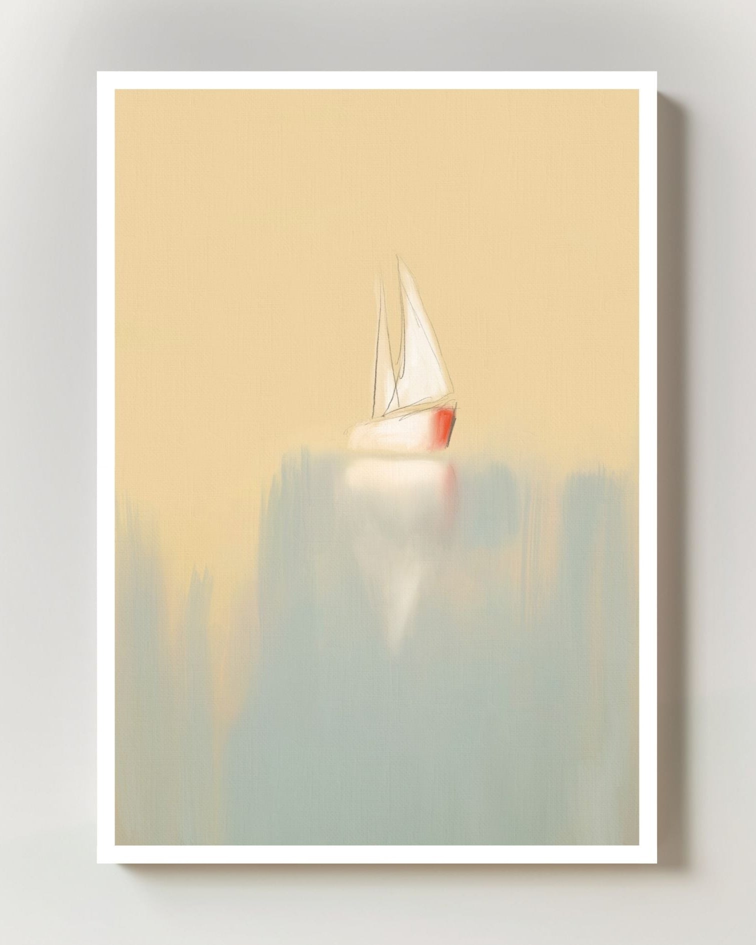 Rødbåt Poster – FineArt Wandbild, moderne Kunst & Fine Art Print von Spawnd, handgefertigt & Made in Germany