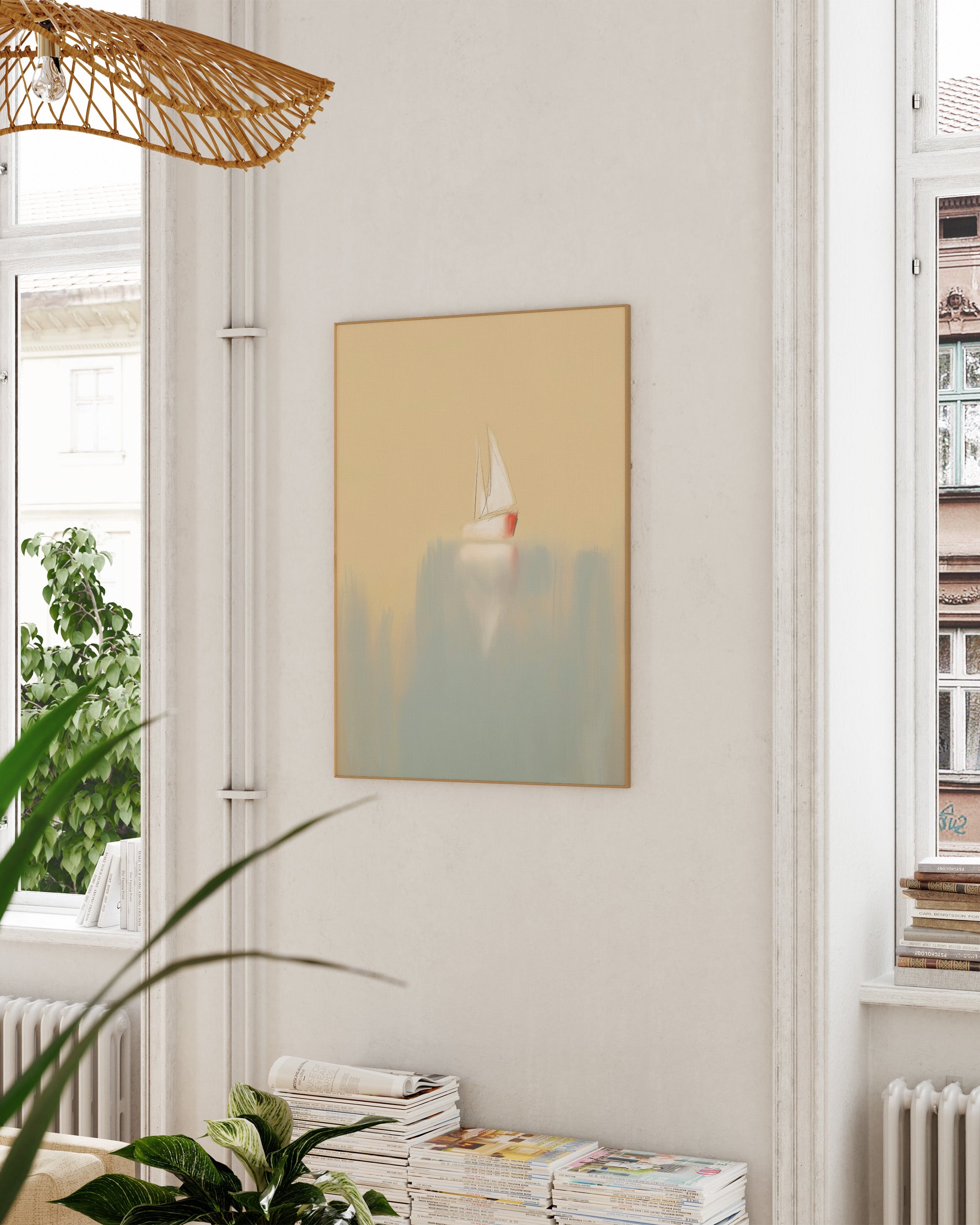 Rødbåt Poster – FineArt Wandbild, moderne Kunst & Fine Art Print von Spawnd, handgefertigt & Made in Germany