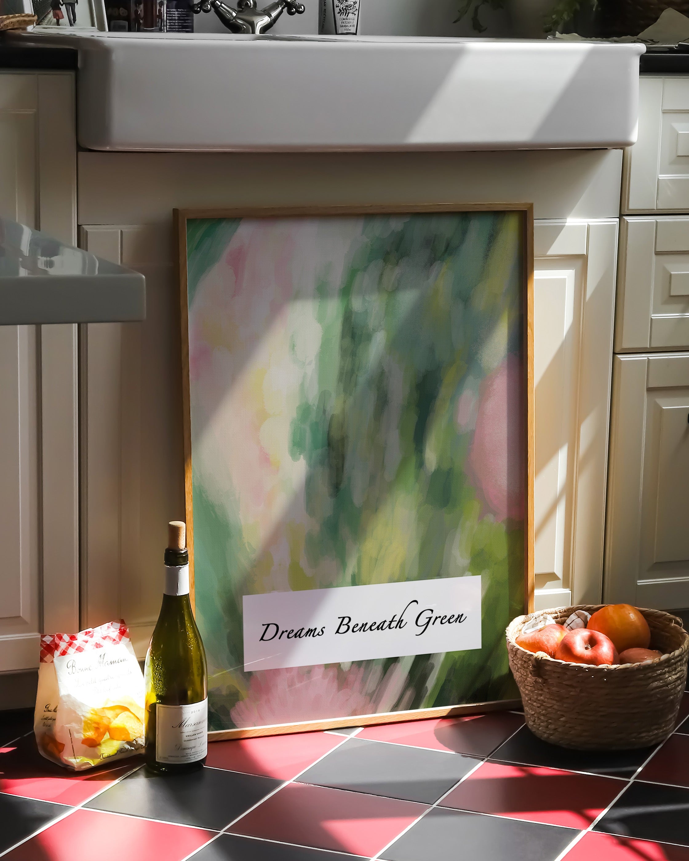 Dreams Beneath Poster – FineArt Wandbild, moderne Kunst & Fine Art Print von Spawnd, handgefertigt & Made in Germany