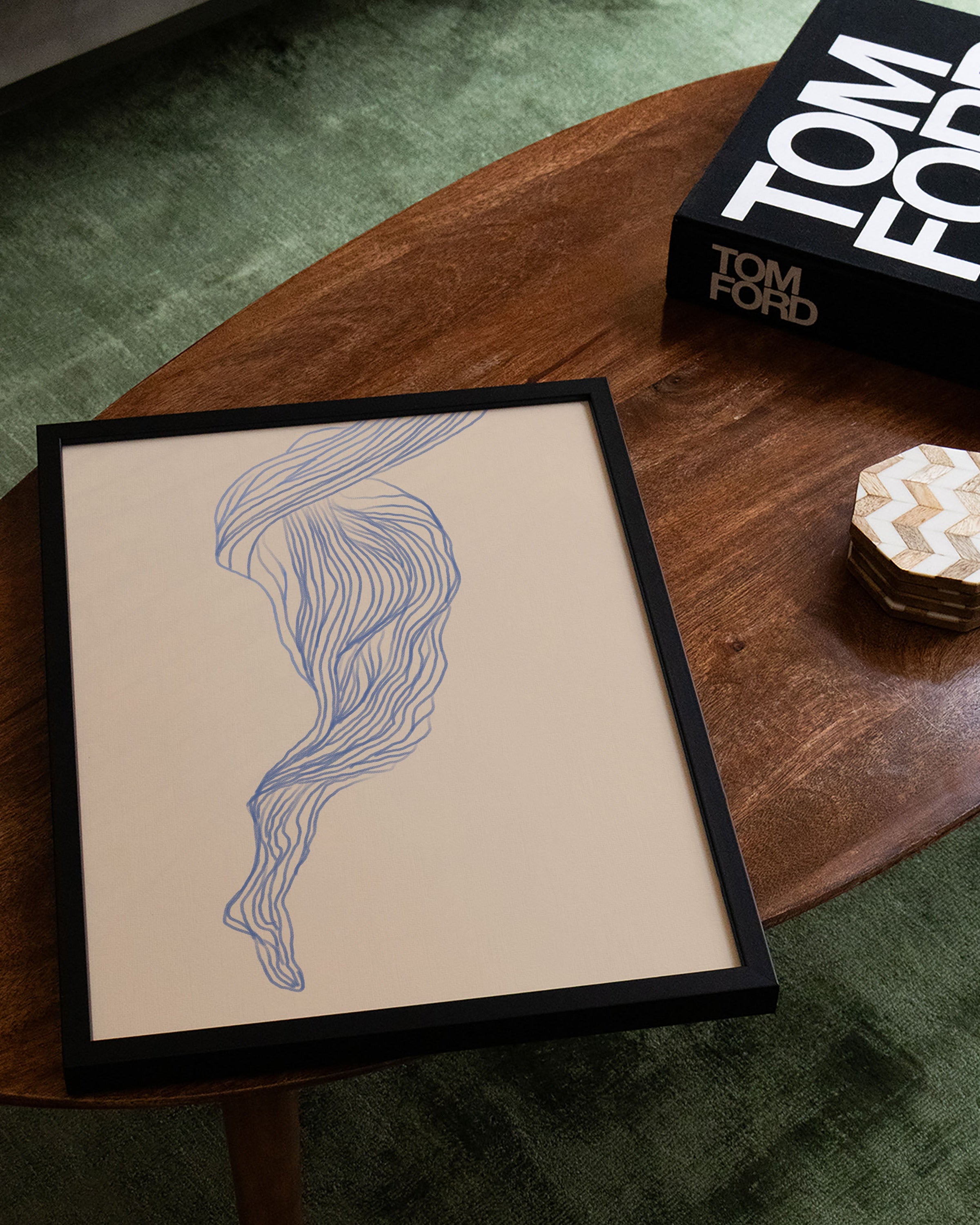 Silk Poster – FineArt Wandbild, moderne Kunst & Fine Art Print von Spawnd, handgefertigt & Made in Germany