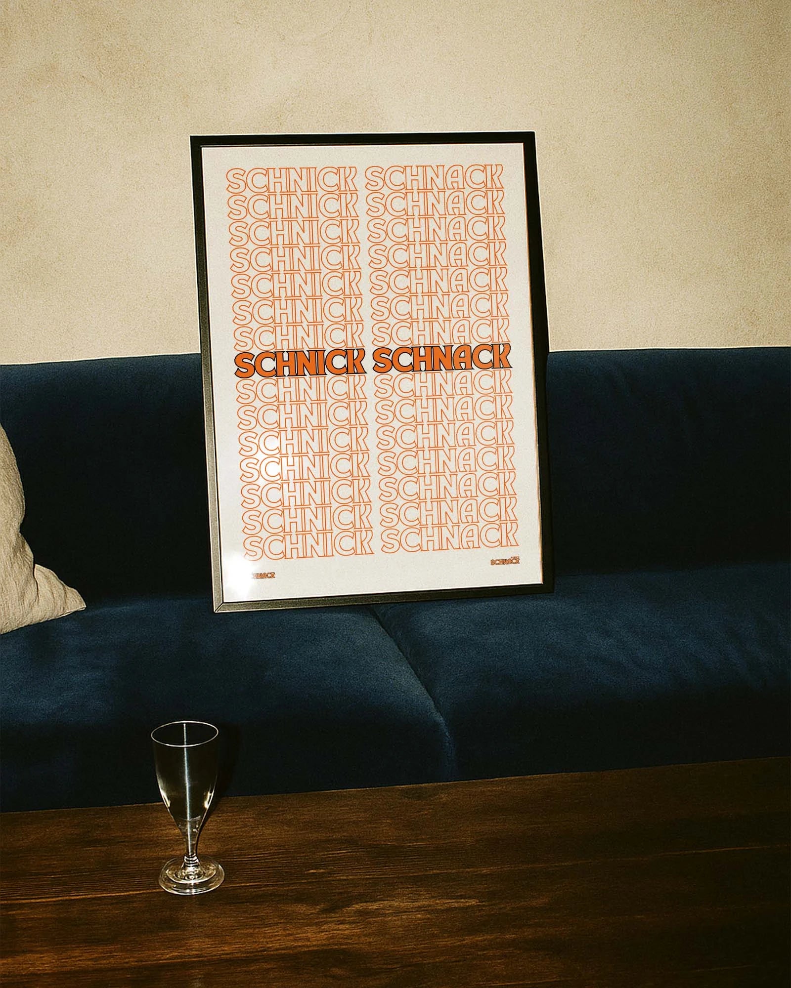 Schnick Schnack Poster – FineArt Wandbild, moderne Kunst & Fine Art Print von Spawnd, handgefertigt & Made in Germany