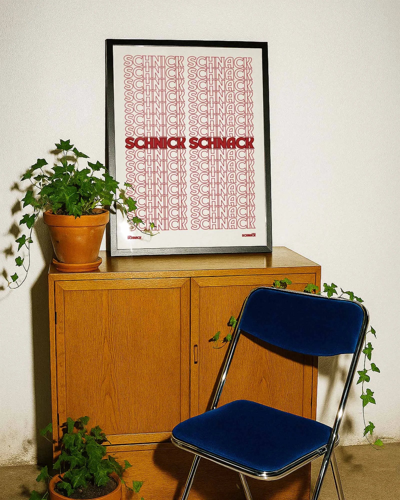 Schnick Schnack Poster – FineArt Wandbild, moderne Kunst & Fine Art Print von Spawnd, handgefertigt & Made in Germany