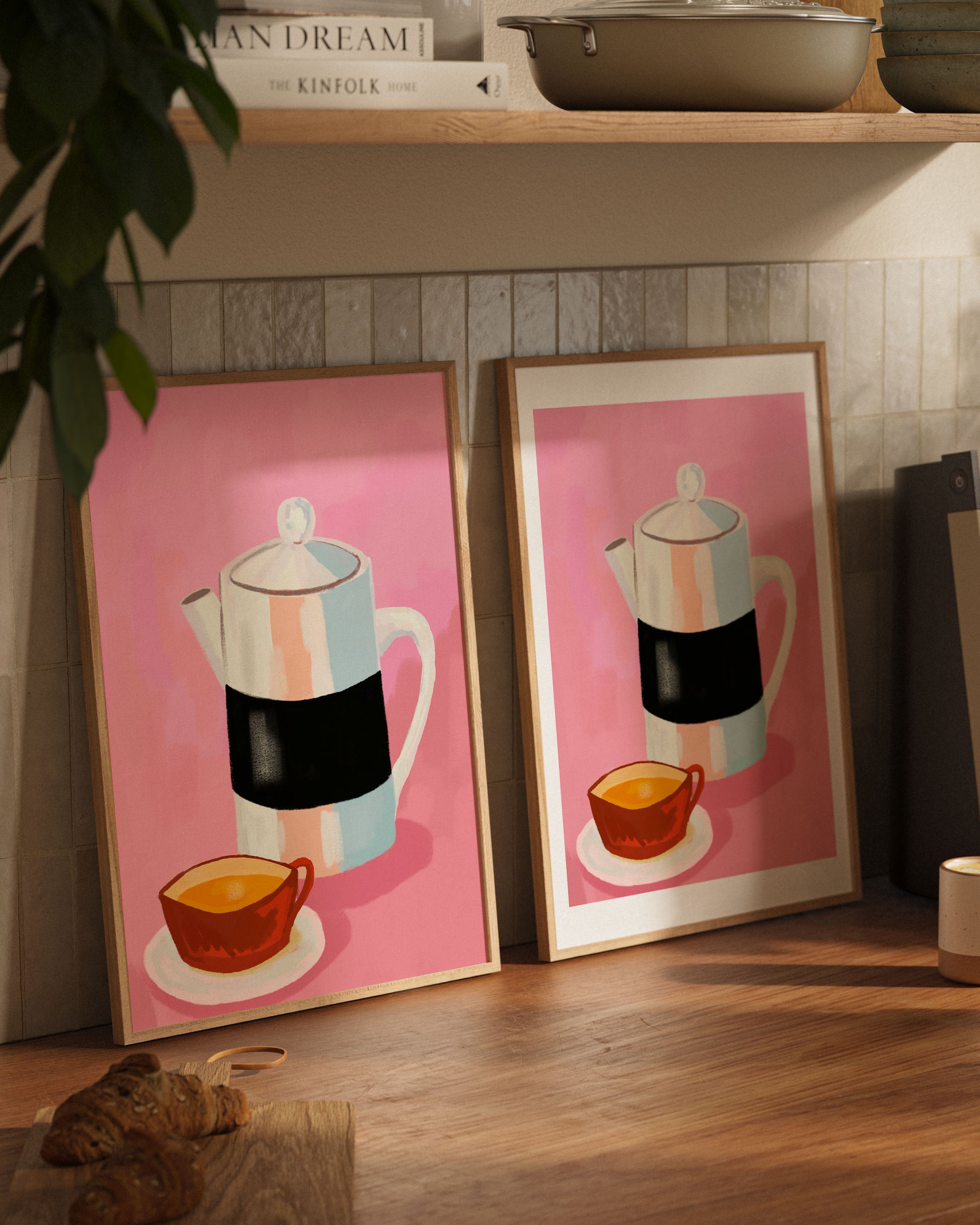 Coffee Poster – FineArt Wandbild, moderne Kunst & Fine Art Print von Spawnd, handgefertigt & Made in Germany