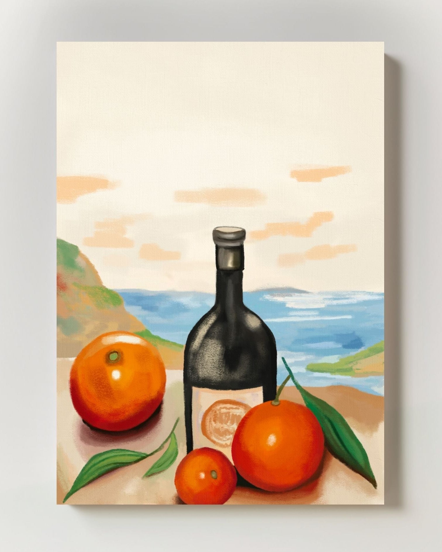 Pomodori al Sole Poster – FineArt Wandbild, moderne Kunst & Fine Art Print von Spawnd, handgefertigt & Made in Germany