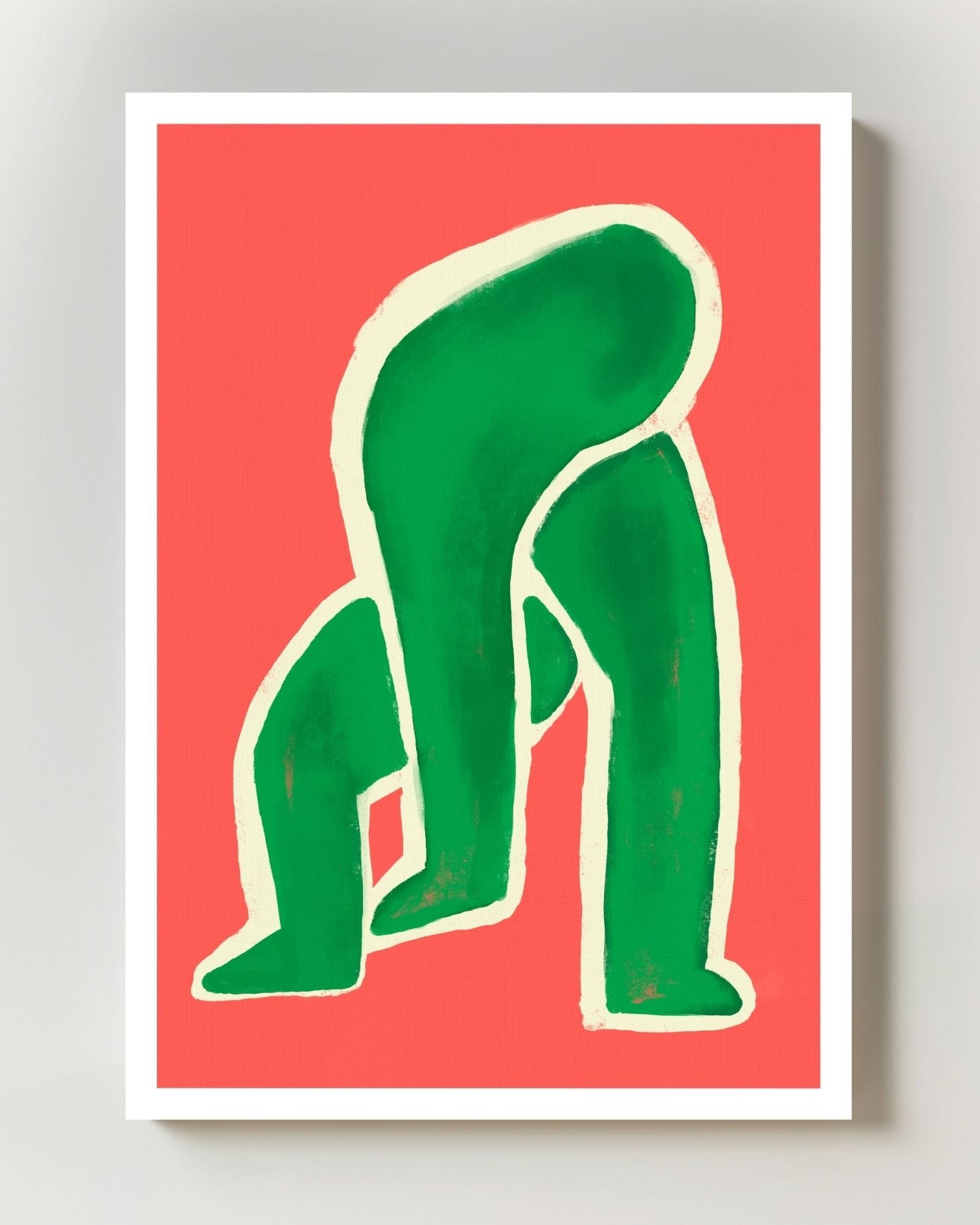 Limber Logic Poster – FineArt Wandbild, moderne Kunst & Fine Art Print von Spawnd, handgefertigt & Made in Germany