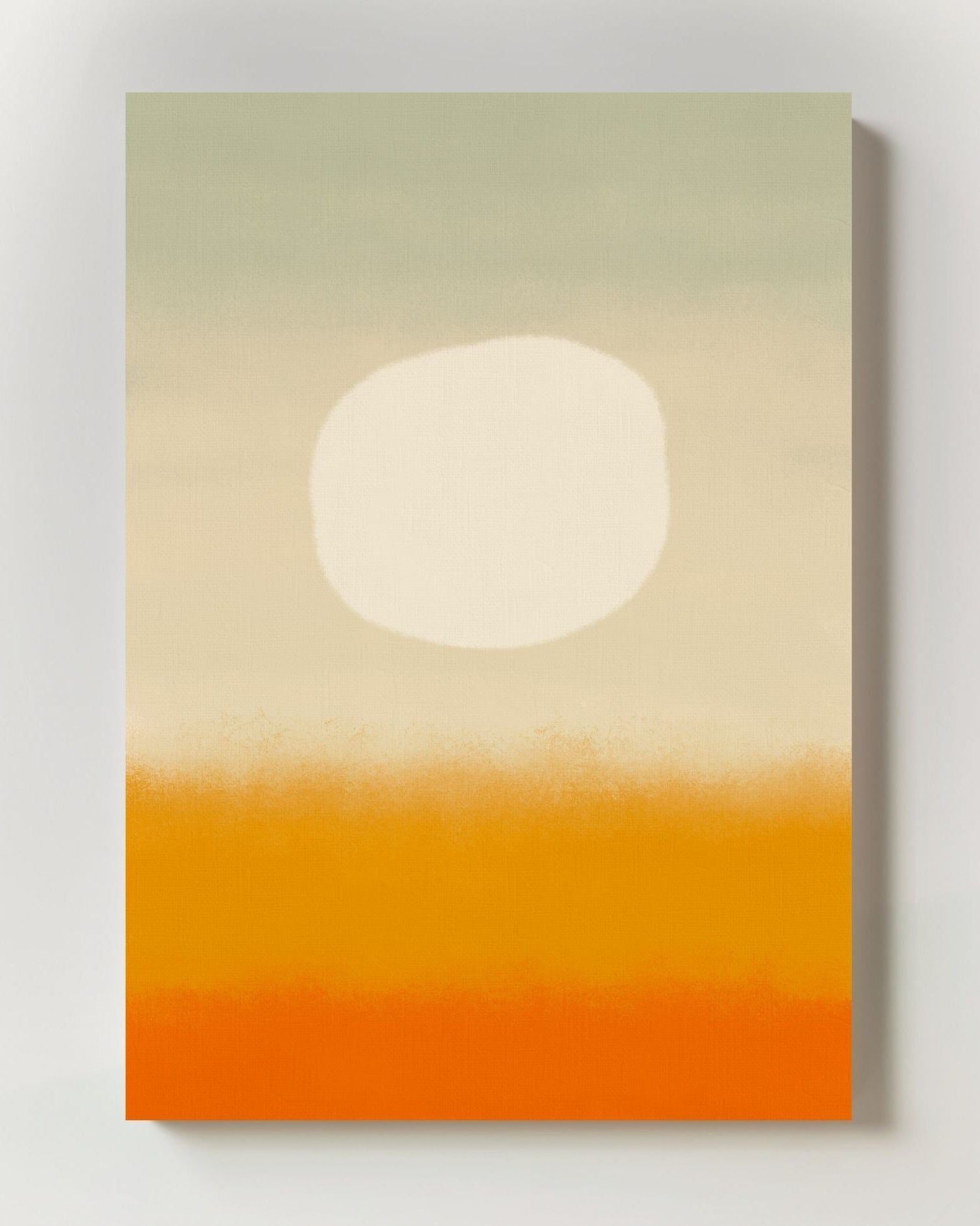 Solnedgång Poster – FineArt Wandbild, moderne Kunst & Fine Art Print von Spawnd, handgefertigt & Made in Germany