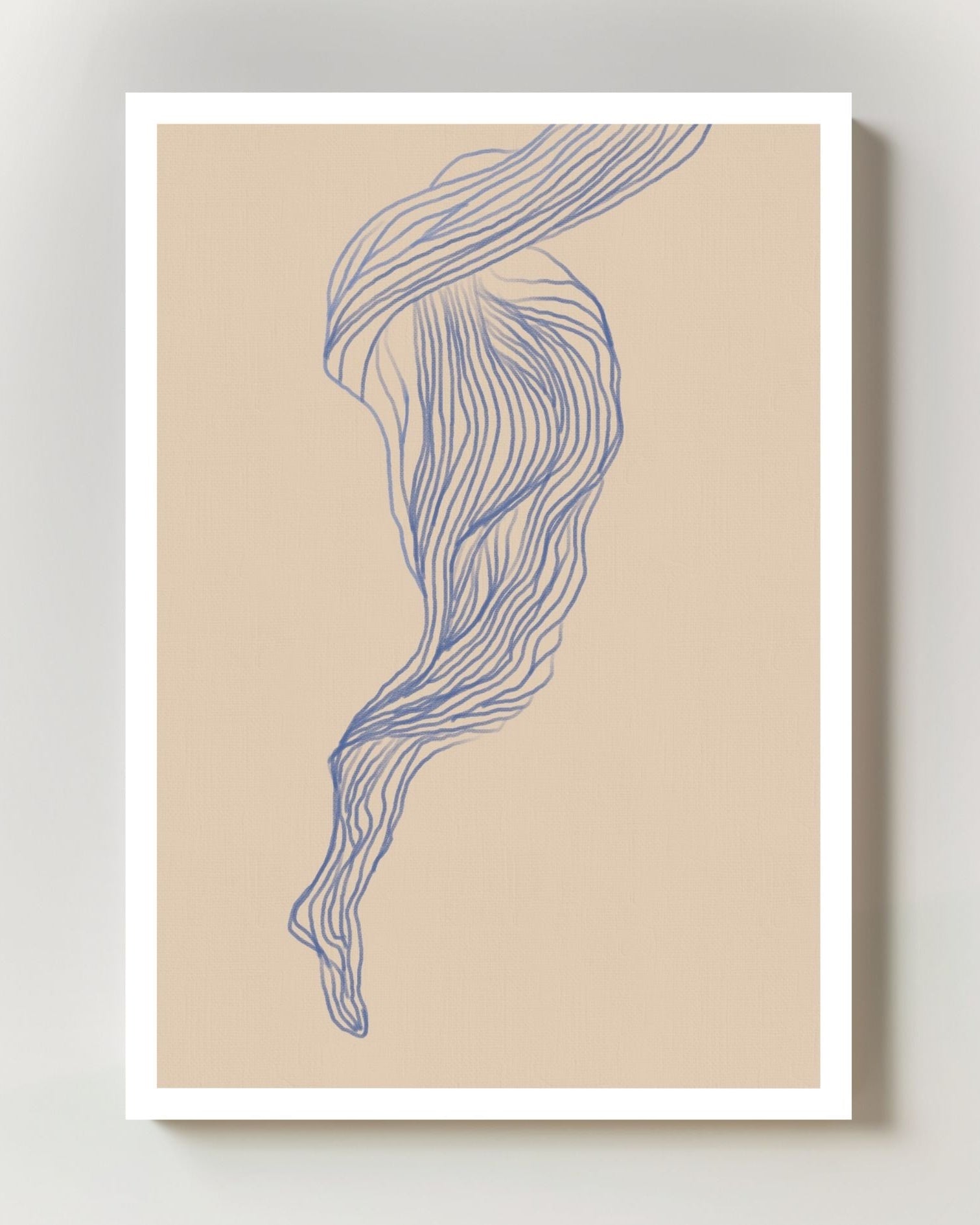 Silk Poster – FineArt Wandbild, moderne Kunst & Fine Art Print von Spawnd, handgefertigt & Made in Germany