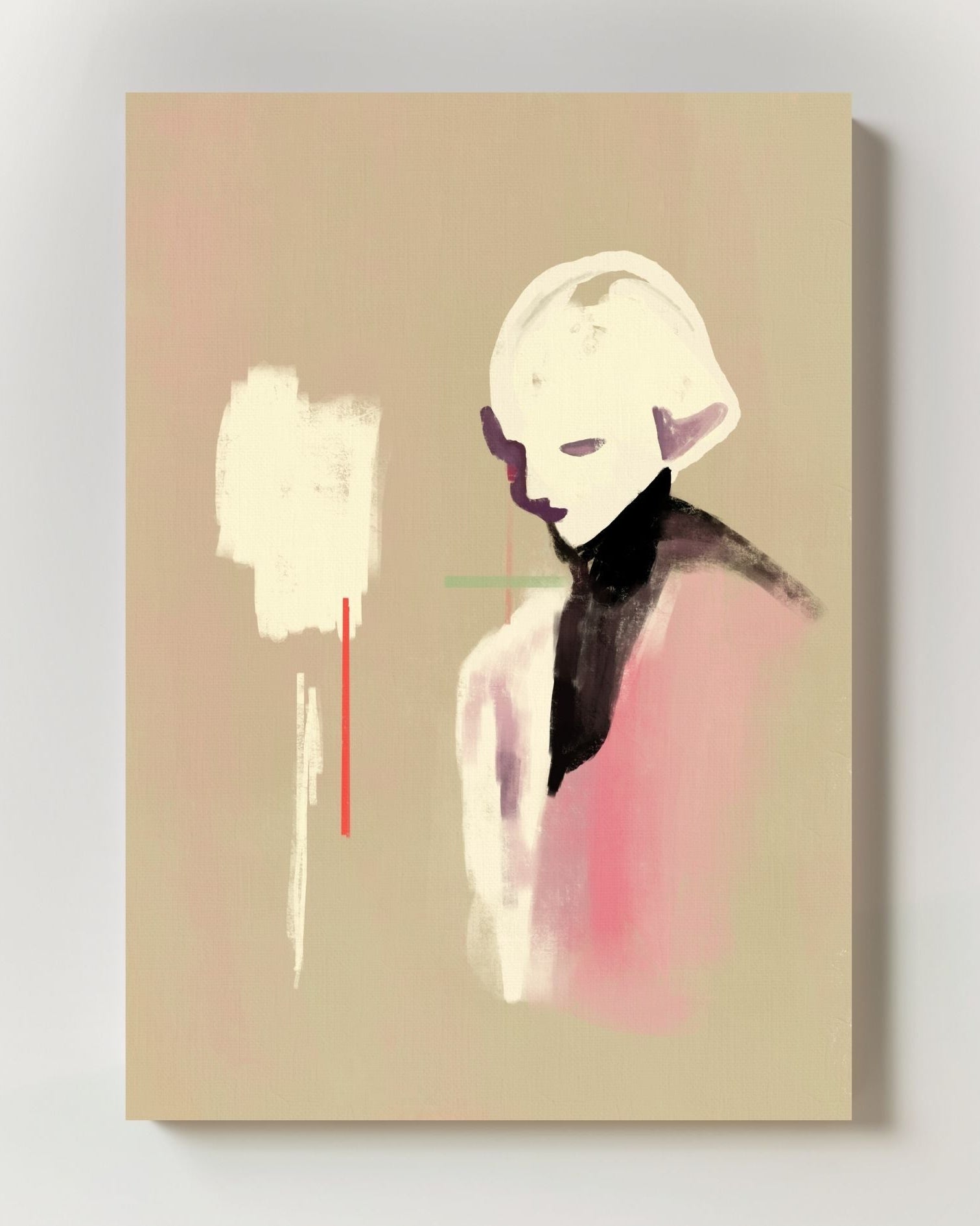 Elegy in Code Poster – FineArt Wandbild, moderne Kunst & Fine Art Print von Spawnd, handgefertigt & Made in Germany