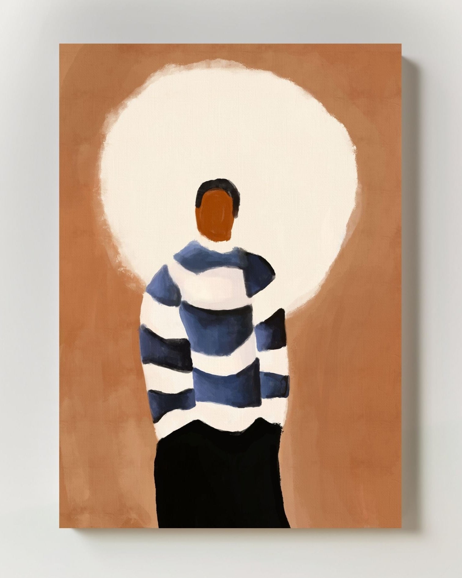 In the Middle of Self Poster – FineArt Wandbild, moderne Kunst & Fine Art Print von Spawnd, handgefertigt & Made in Germany