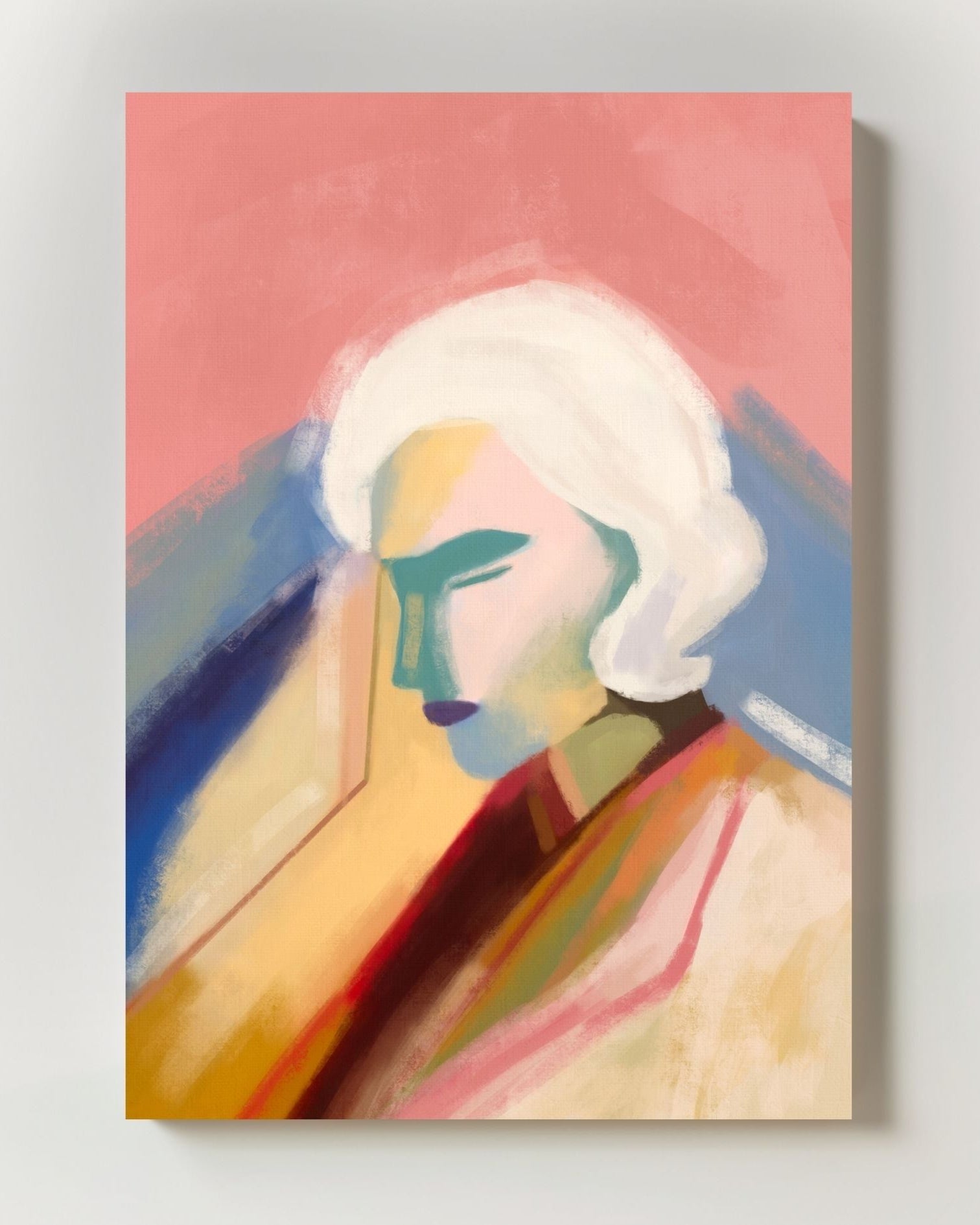 Color Keeps Me Poster – FineArt Wandbild, moderne Kunst & Fine Art Print von Spawnd, handgefertigt & Made in Germany