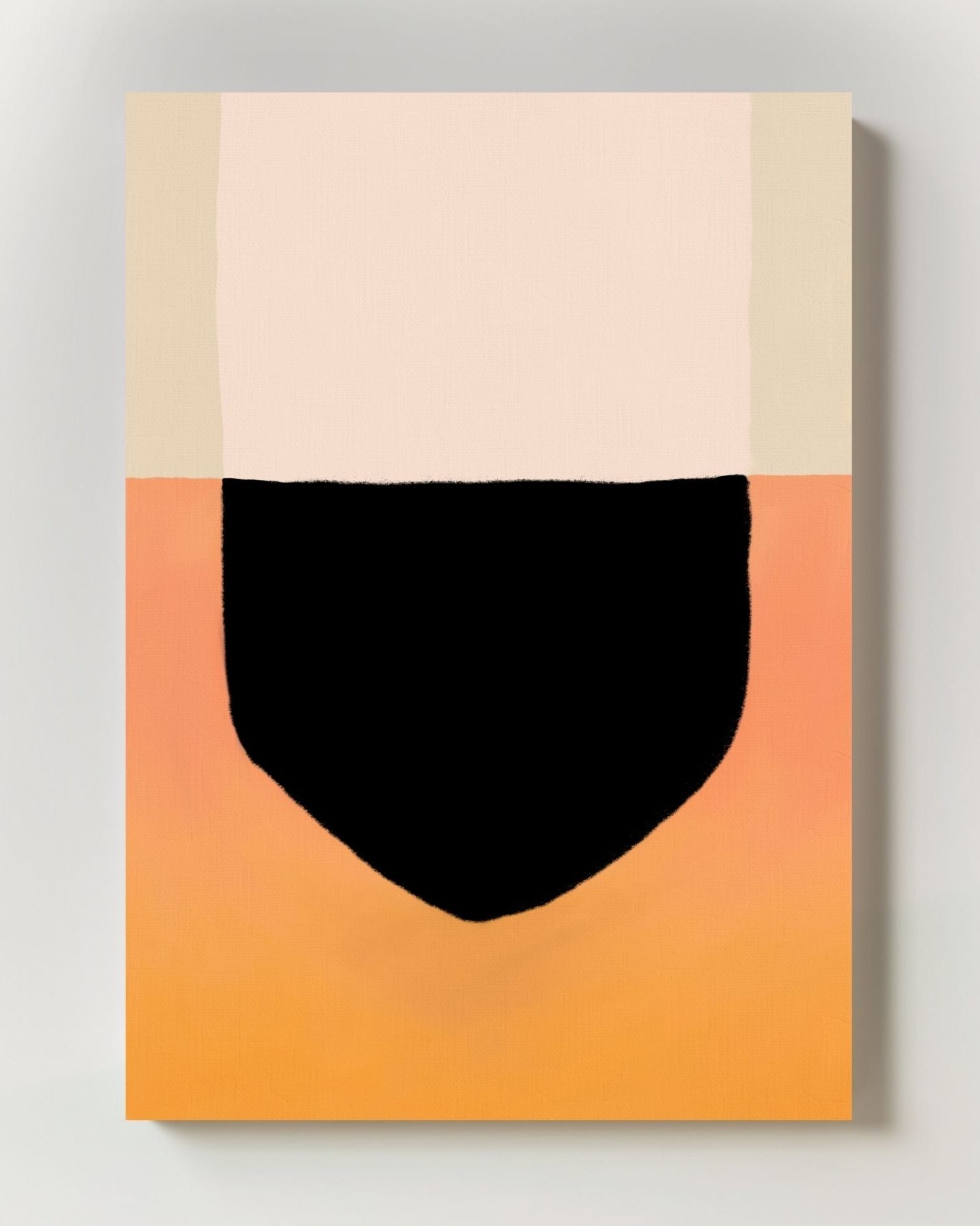 Isfjell Poster – FineArt Wandbild, moderne Kunst & Fine Art Print von Spawnd, handgefertigt & Made in Germany