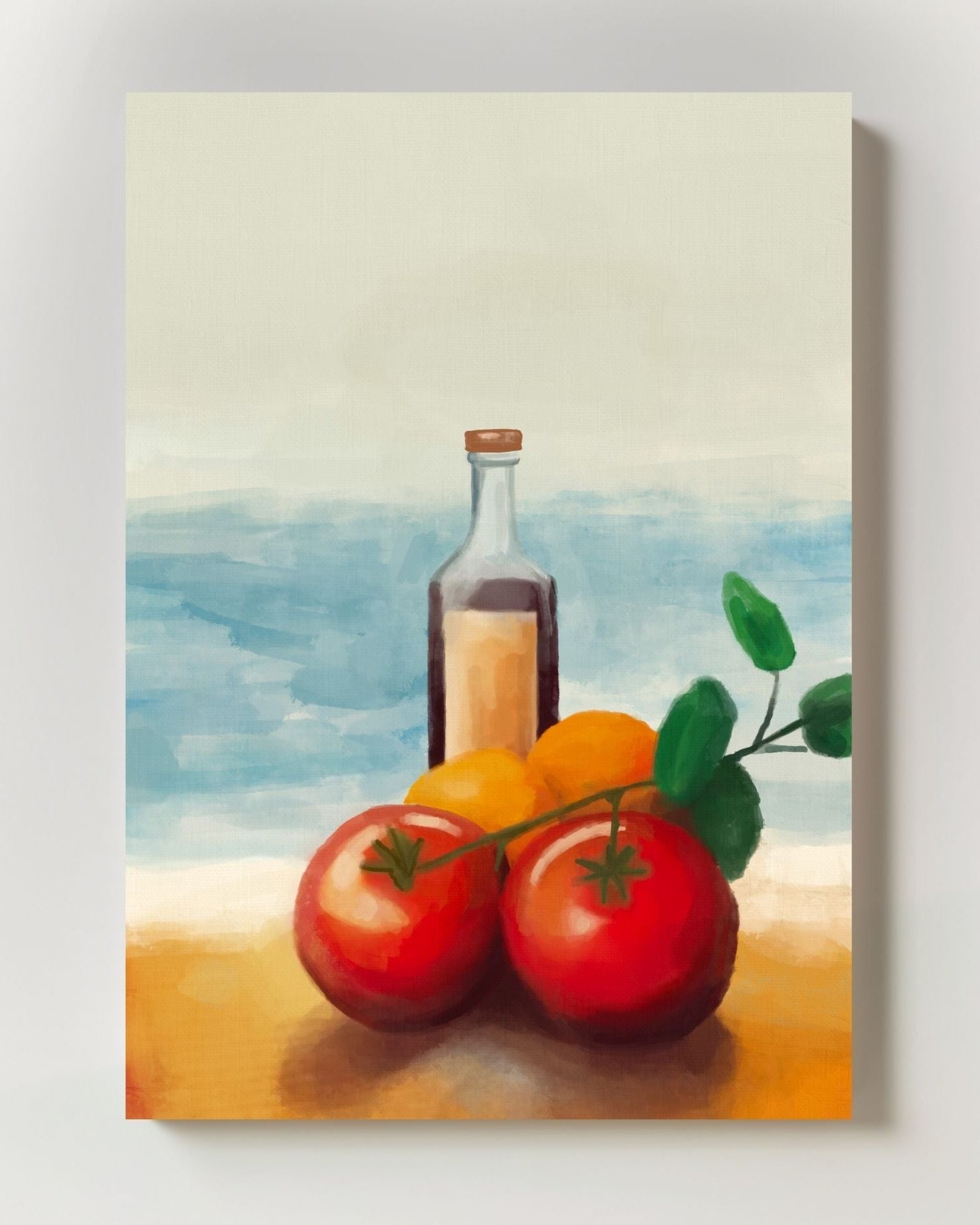 Mañana Poster – FineArt Wandbild, moderne Kunst & Fine Art Print von Spawnd, handgefertigt & Made in Germany