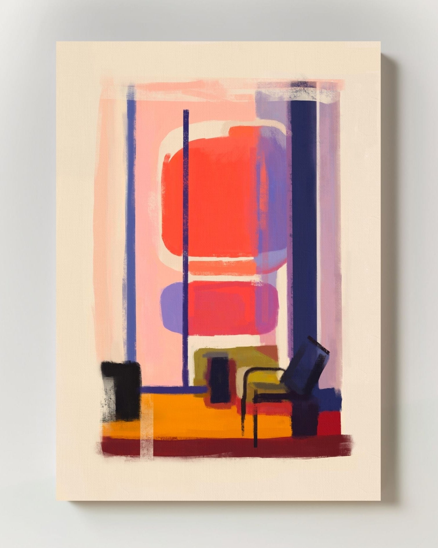 Terminal Poster – FineArt Wandbild, moderne Kunst & Fine Art Print von Spawnd, handgefertigt & Made in Germany