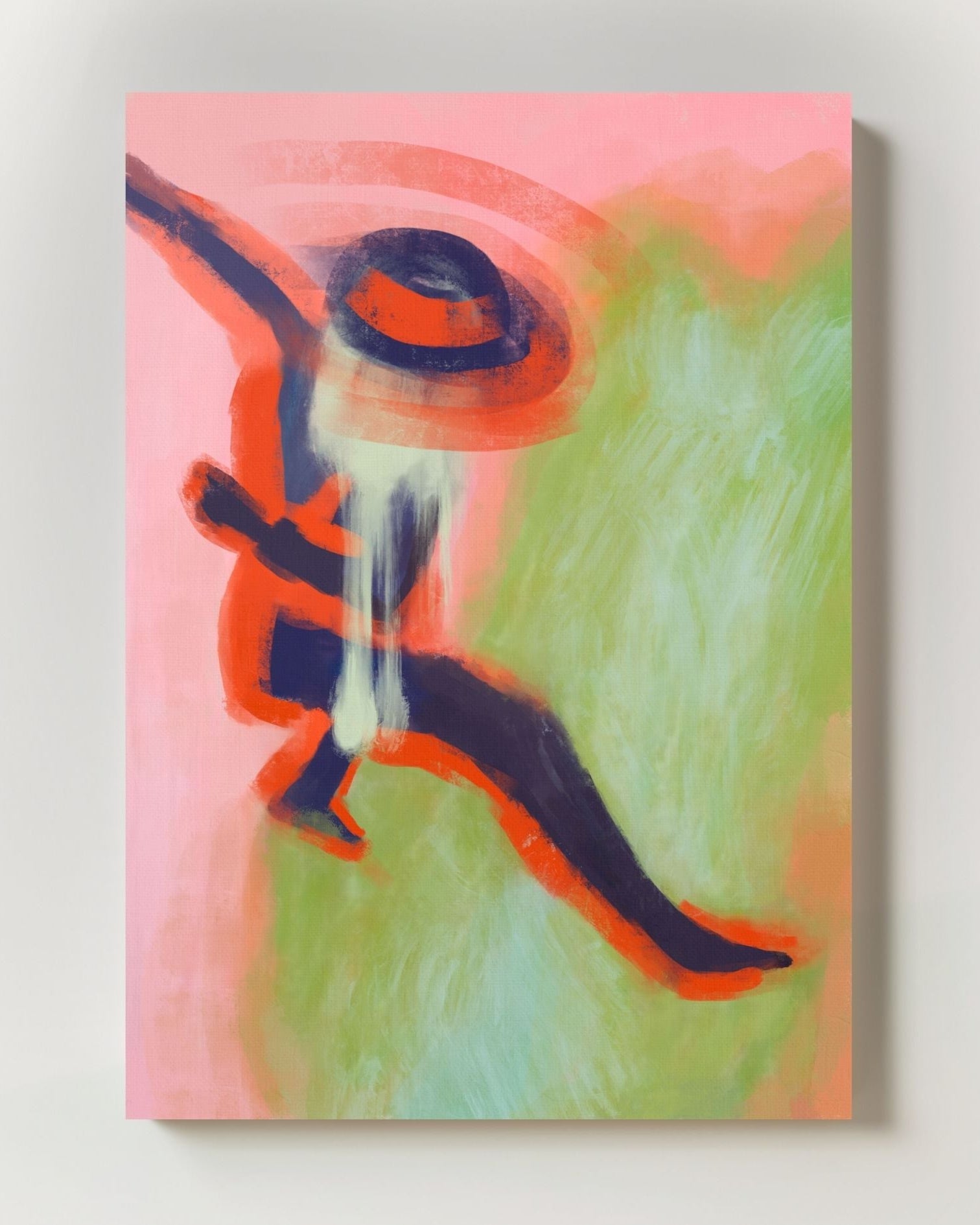 Skiptrace Poster – FineArt Wandbild, moderne Kunst & Fine Art Print von Spawnd, handgefertigt & Made in Germany