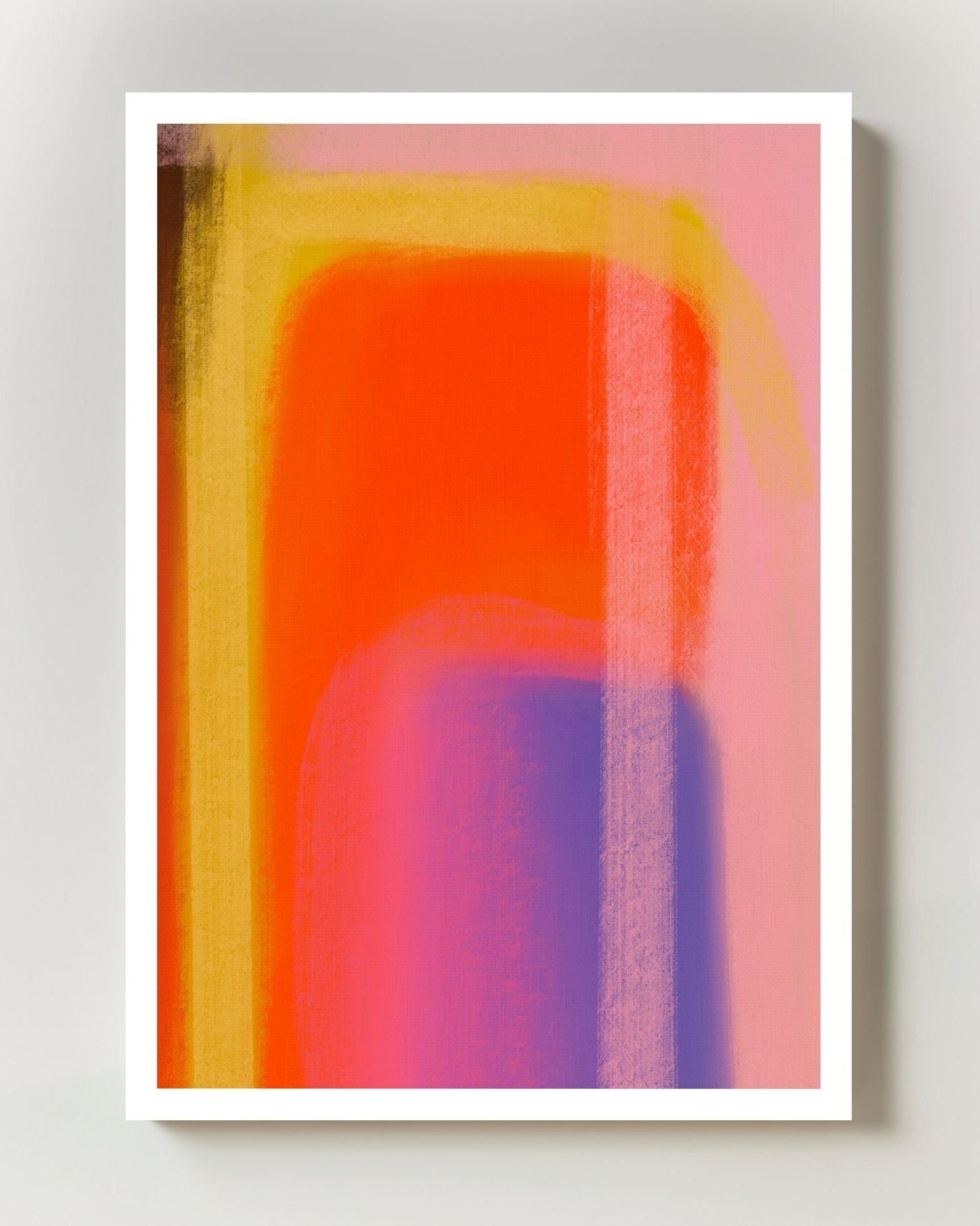 Heat Memory Poster – FineArt Wandbild, moderne Kunst & Fine Art Print von Spawnd, handgefertigt & Made in Germany