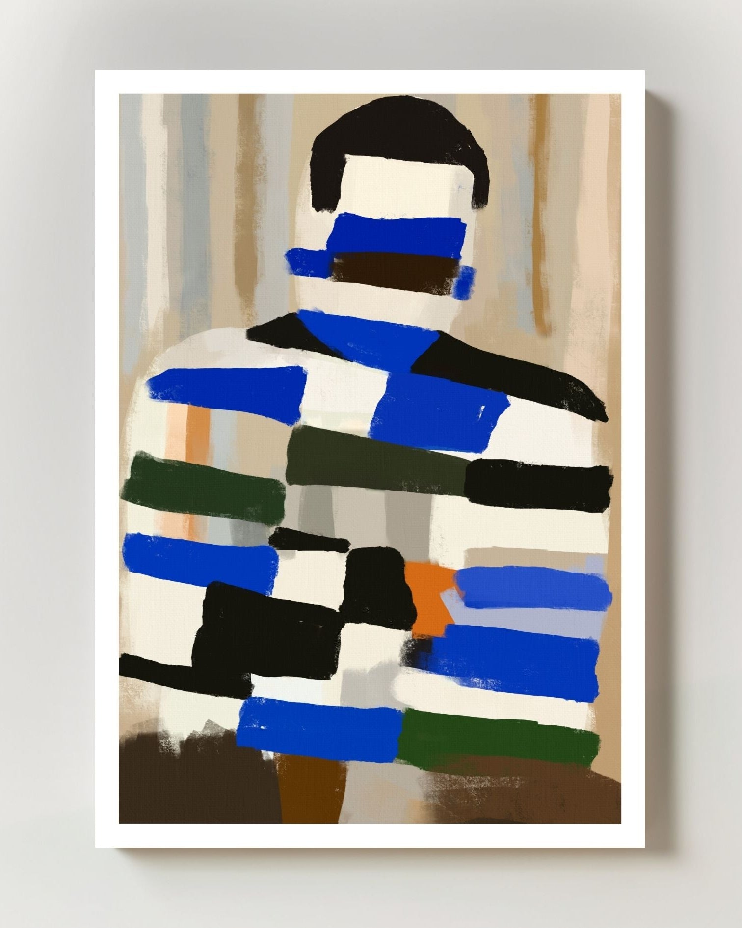 Fragmented Poster – FineArt Wandbild, moderne Kunst & Fine Art Print von Spawnd, handgefertigt & Made in Germany