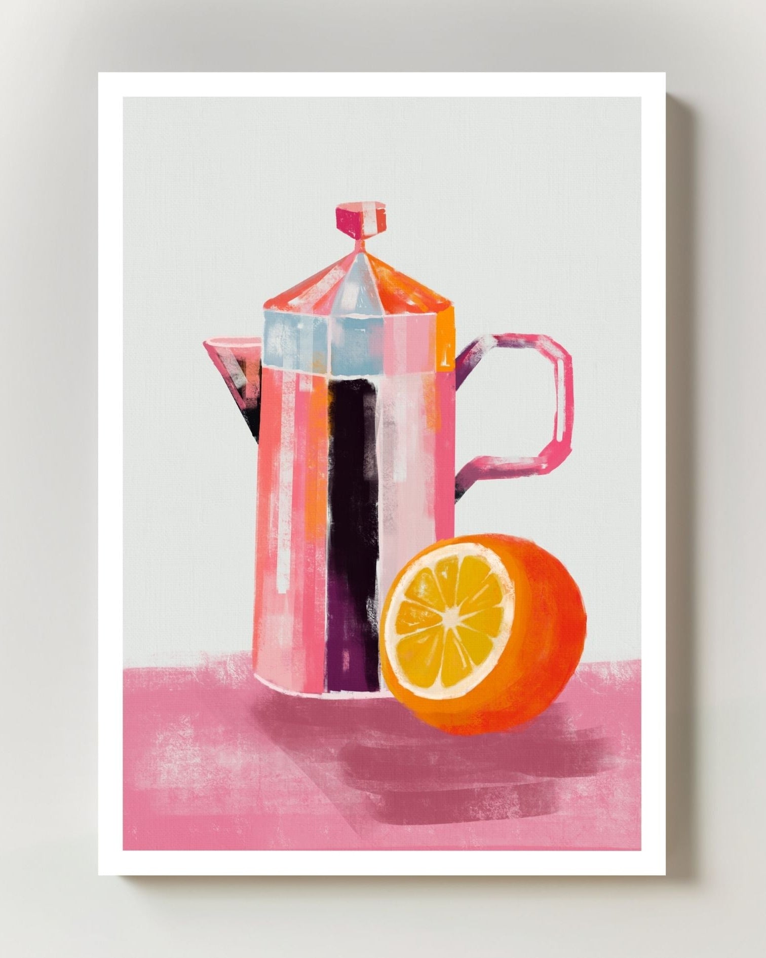 Warm Copper Poster – FineArt Wandbild, moderne Kunst & Fine Art Print von Spawnd, handgefertigt & Made in Germany