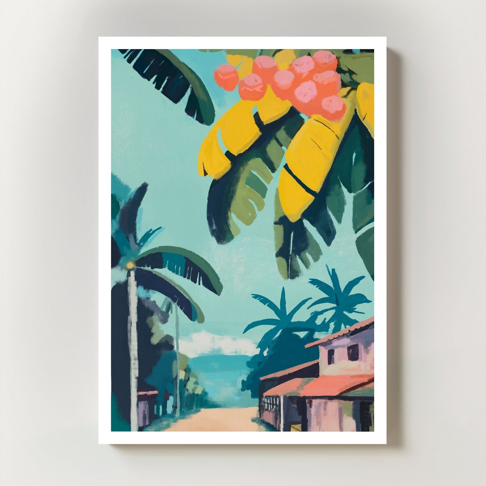 Tropical Village Morning