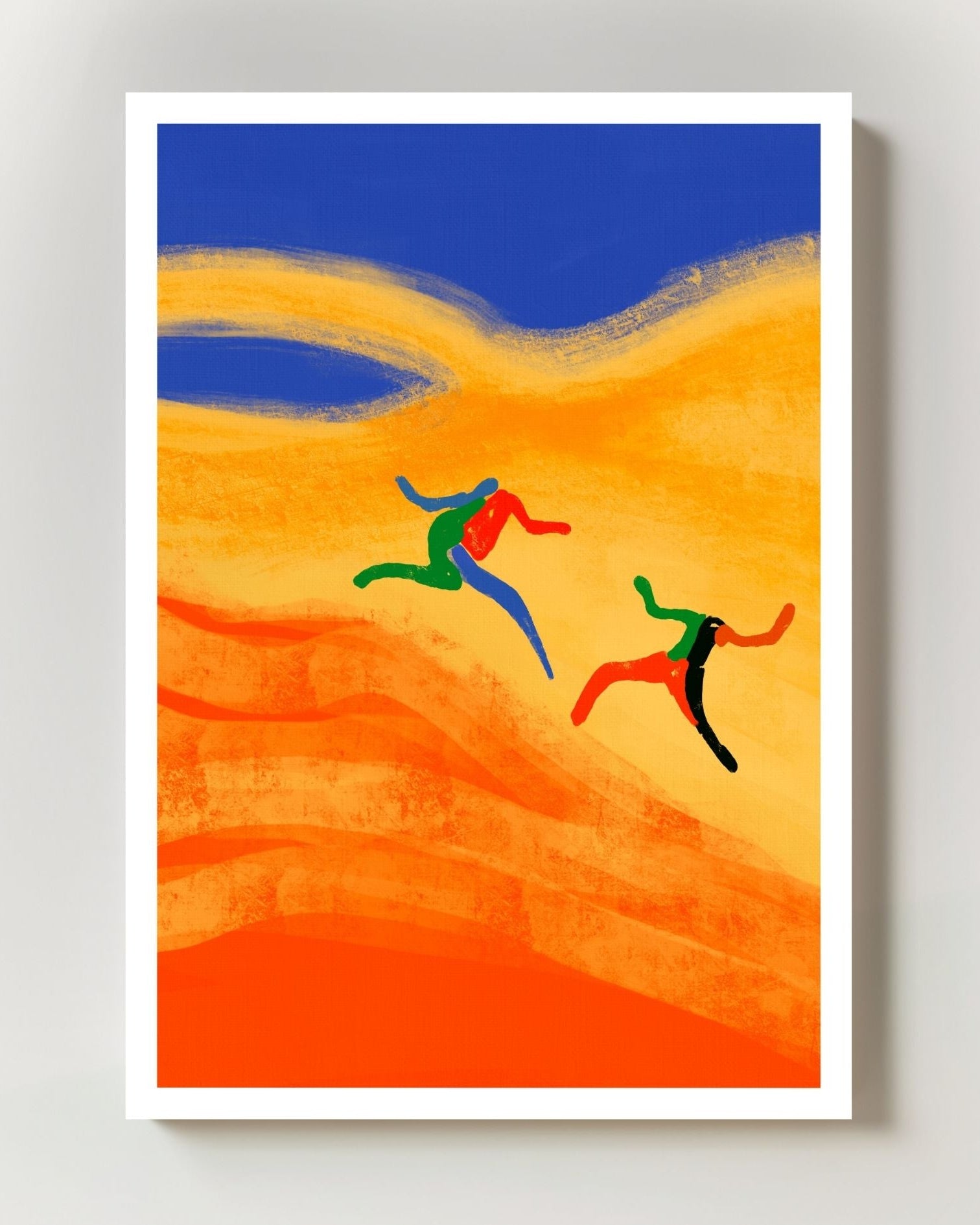 Dune Poster – FineArt Wandbild, moderne Kunst & Fine Art Print von Spawnd, handgefertigt & Made in Germany