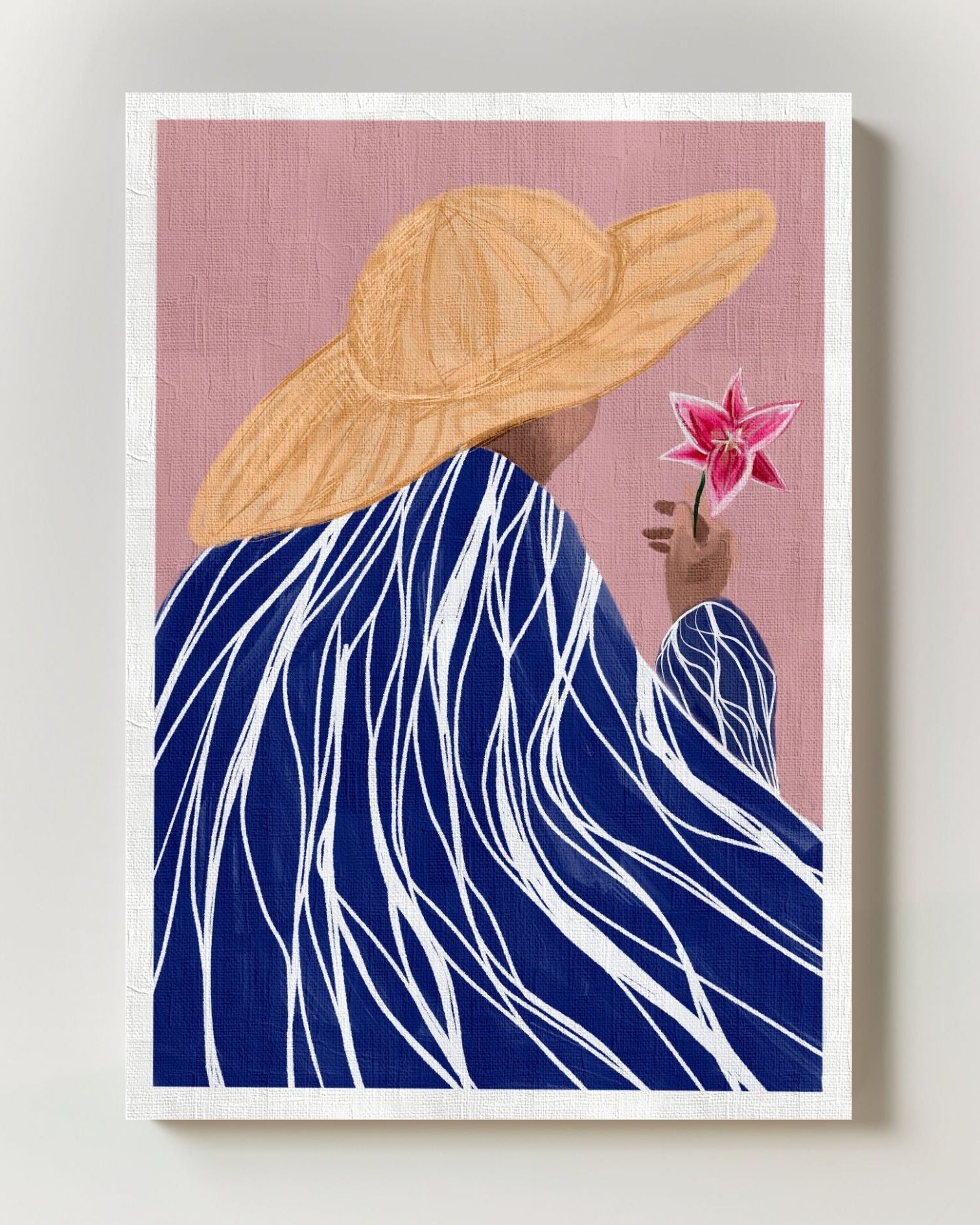 Smell Poster – FineArt Wandbild, moderne Kunst & Fine Art Print von Spawnd, handgefertigt & Made in Germany