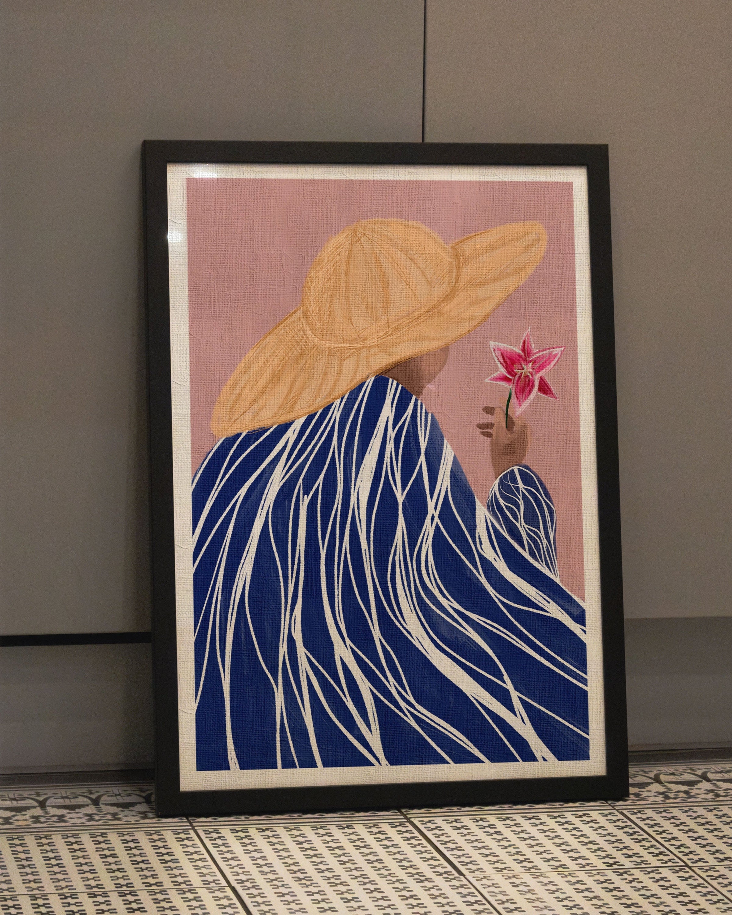 Smell Poster – FineArt Wandbild, moderne Kunst & Fine Art Print von Spawnd, handgefertigt & Made in Germany