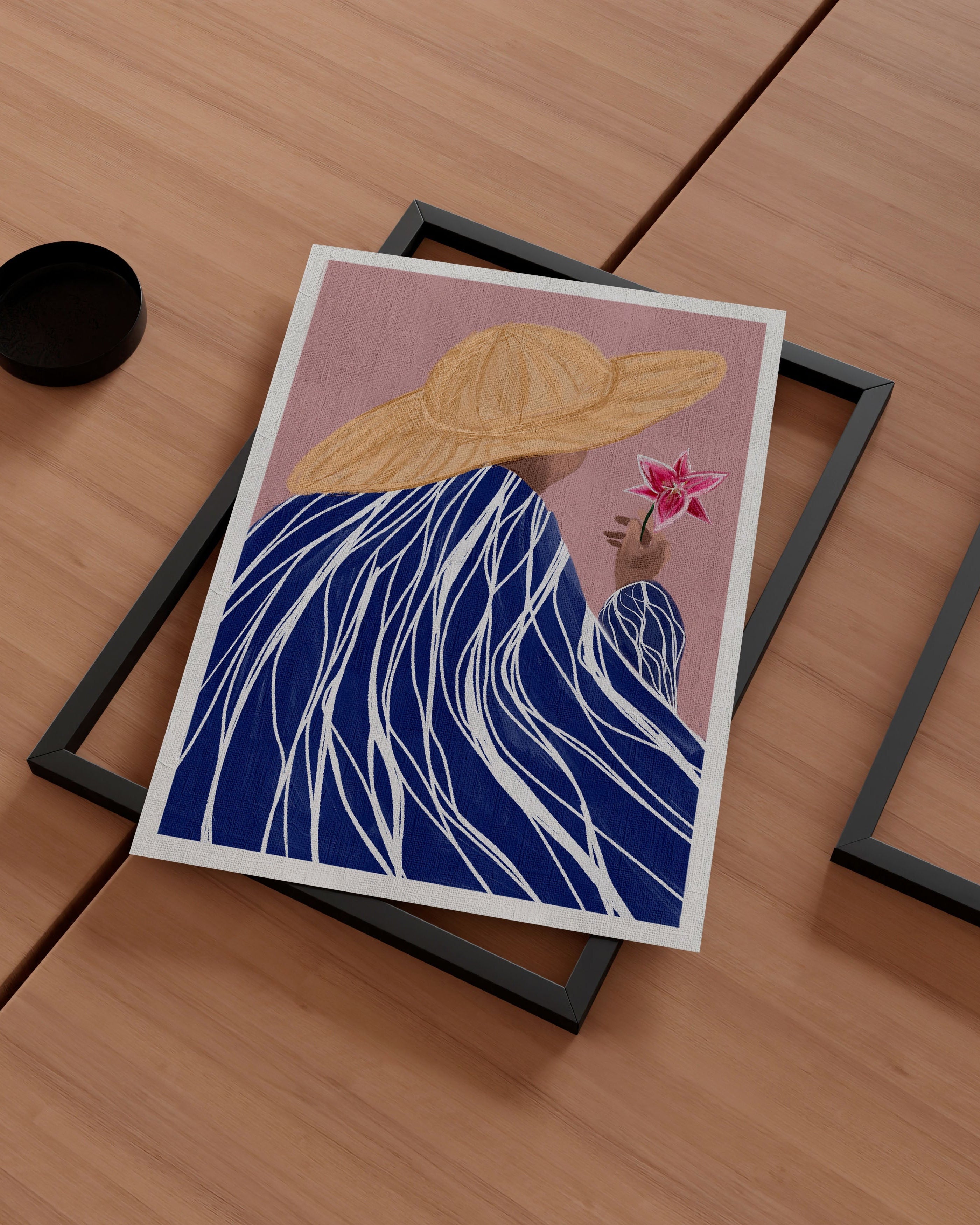 Smell Poster – FineArt Wandbild, moderne Kunst & Fine Art Print von Spawnd, handgefertigt & Made in Germany