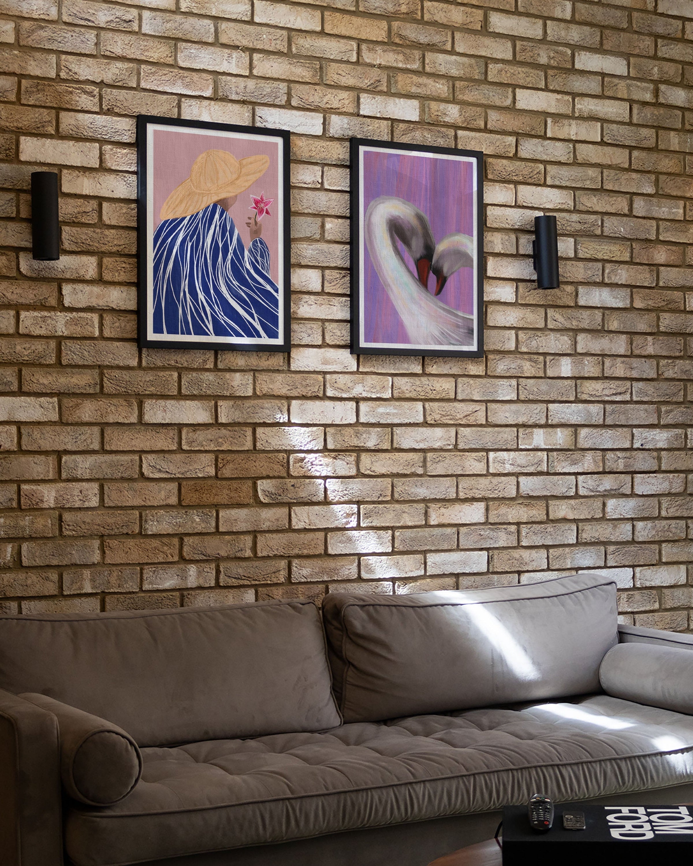 Smell Poster – FineArt Wandbild, moderne Kunst & Fine Art Print von Spawnd, handgefertigt & Made in Germany