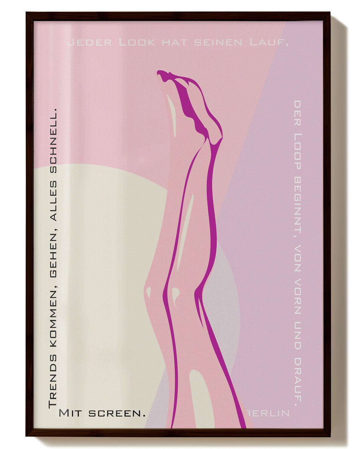 Smooth Poster – FineArt Wandbild, moderne Kunst & Fine Art Print von Spawnd, handgefertigt & Made in Germany