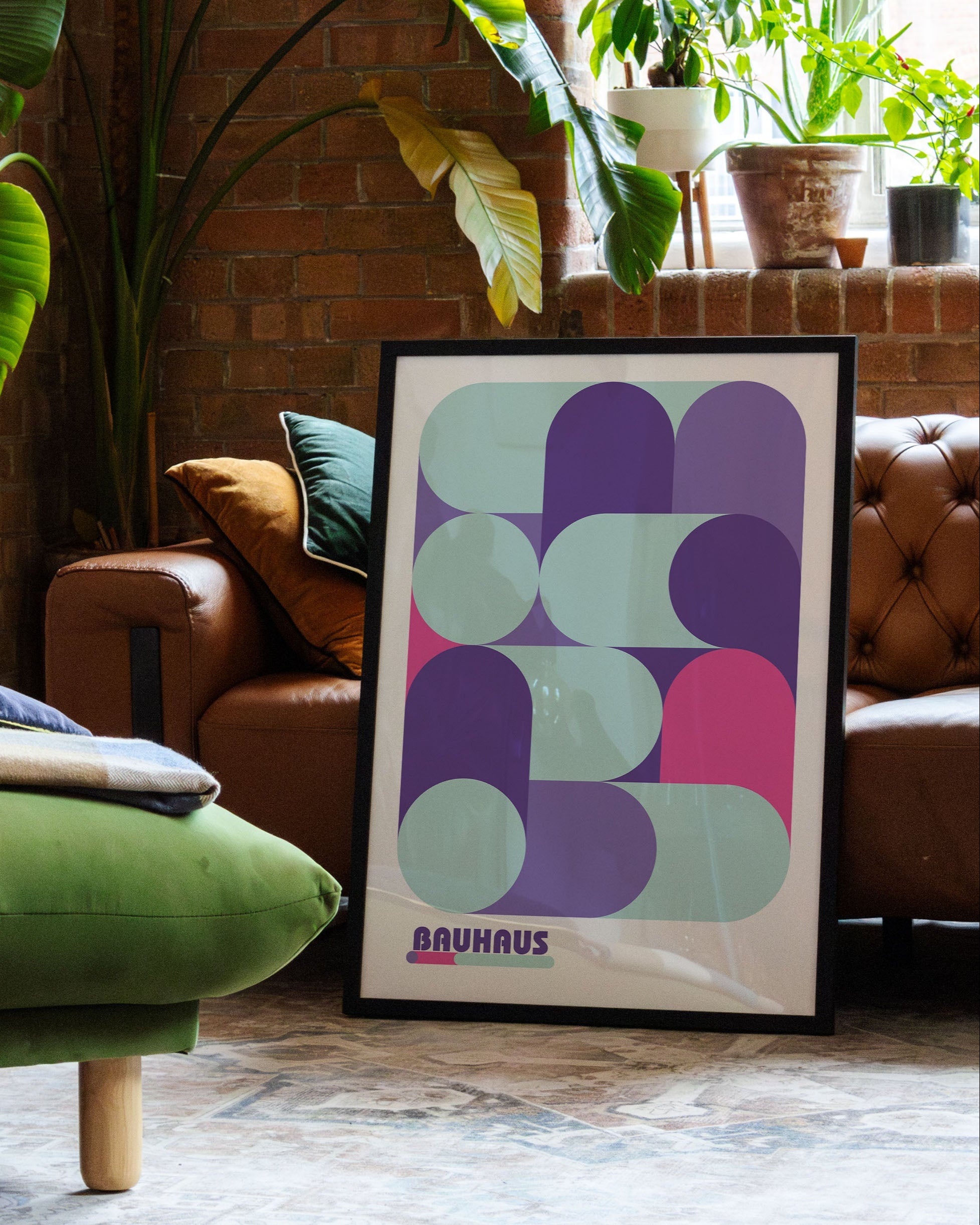 Soft Grid Poster – FineArt Wandbild, moderne Kunst & Fine Art Print von Spawnd, handgefertigt & Made in Germany