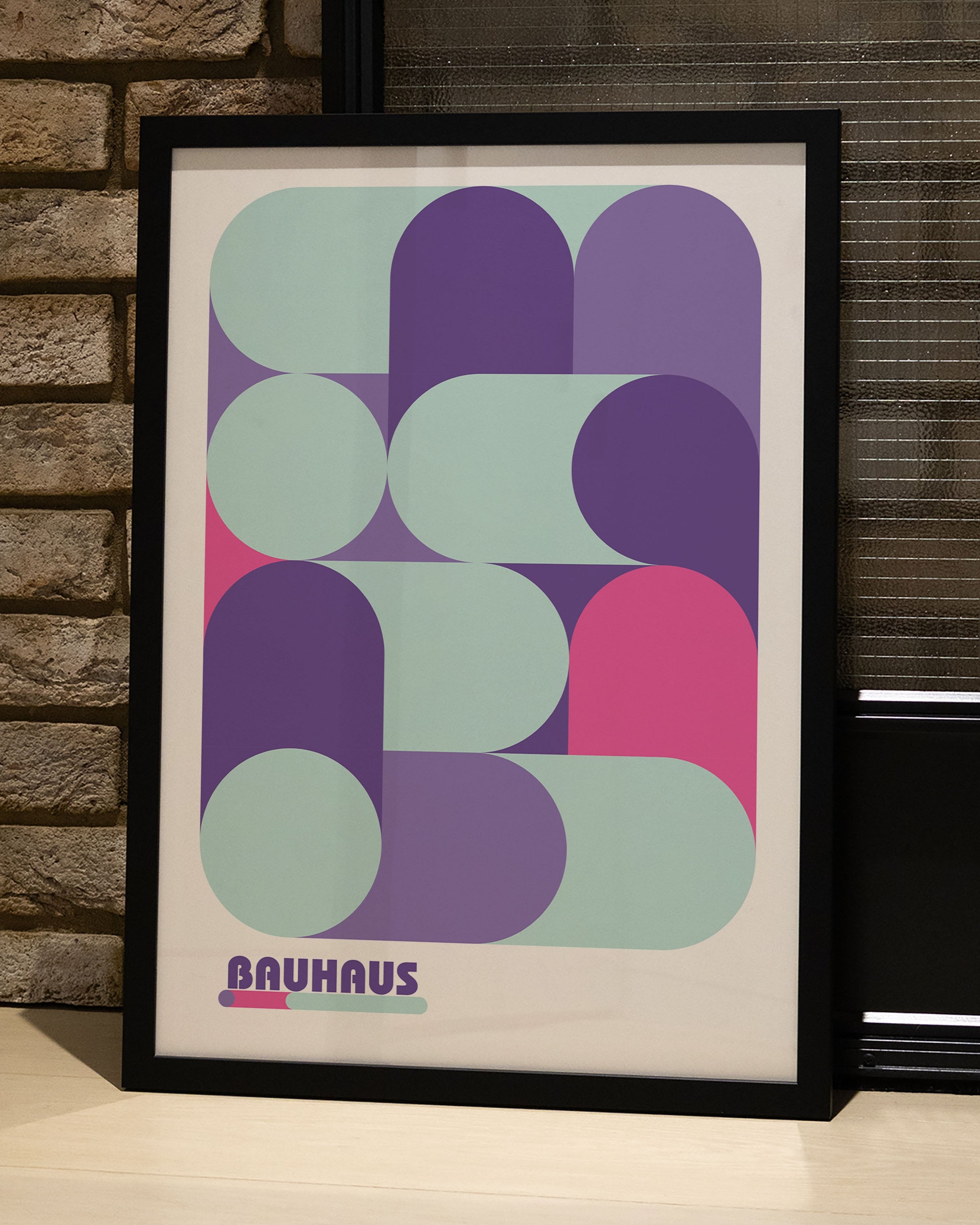 Soft Grid Poster – FineArt Wandbild, moderne Kunst & Fine Art Print von Spawnd, handgefertigt & Made in Germany