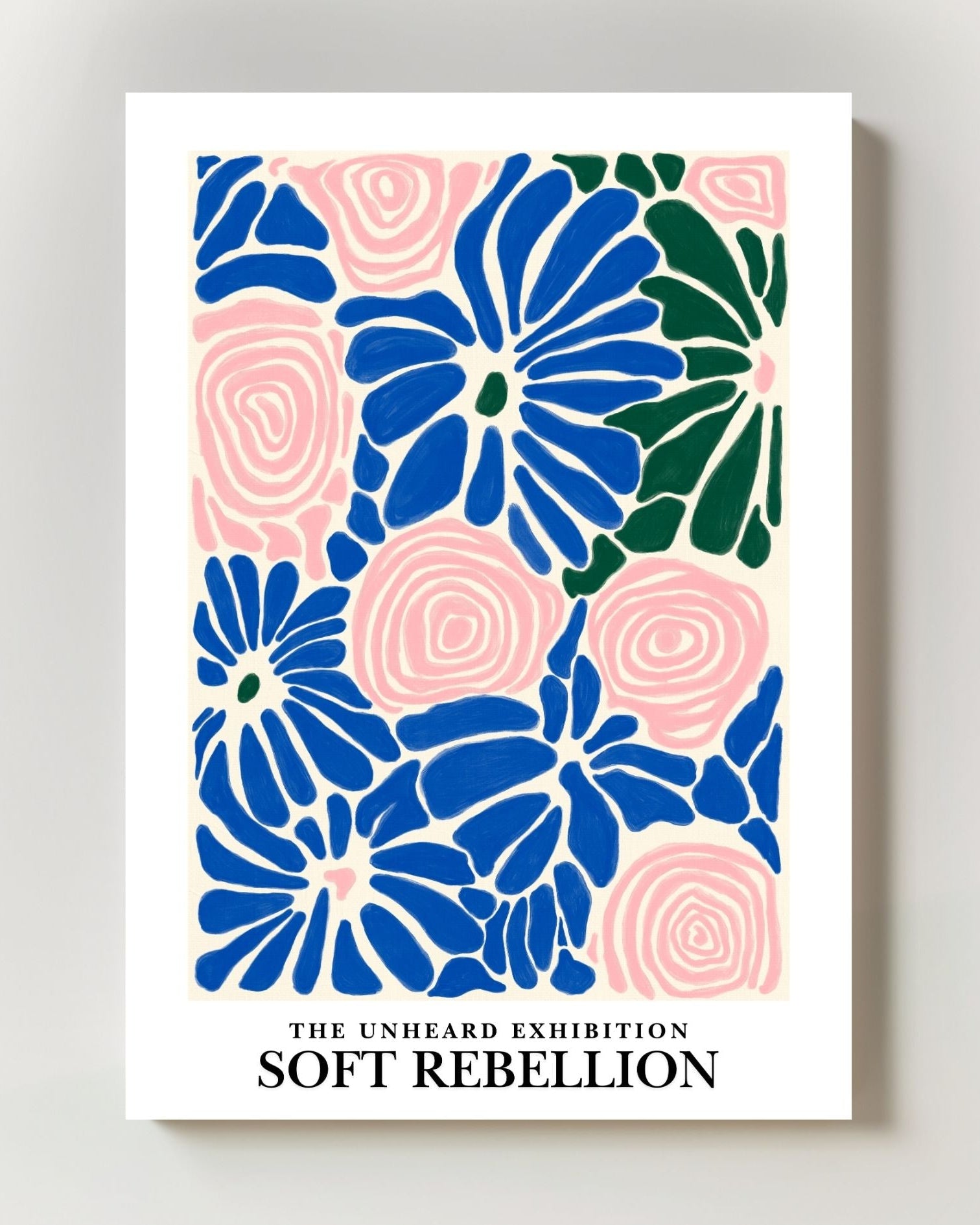Soft Rebellion Poster – FineArt Wandbild, moderne Kunst & Fine Art Print von Spawnd, handgefertigt & Made in Germany