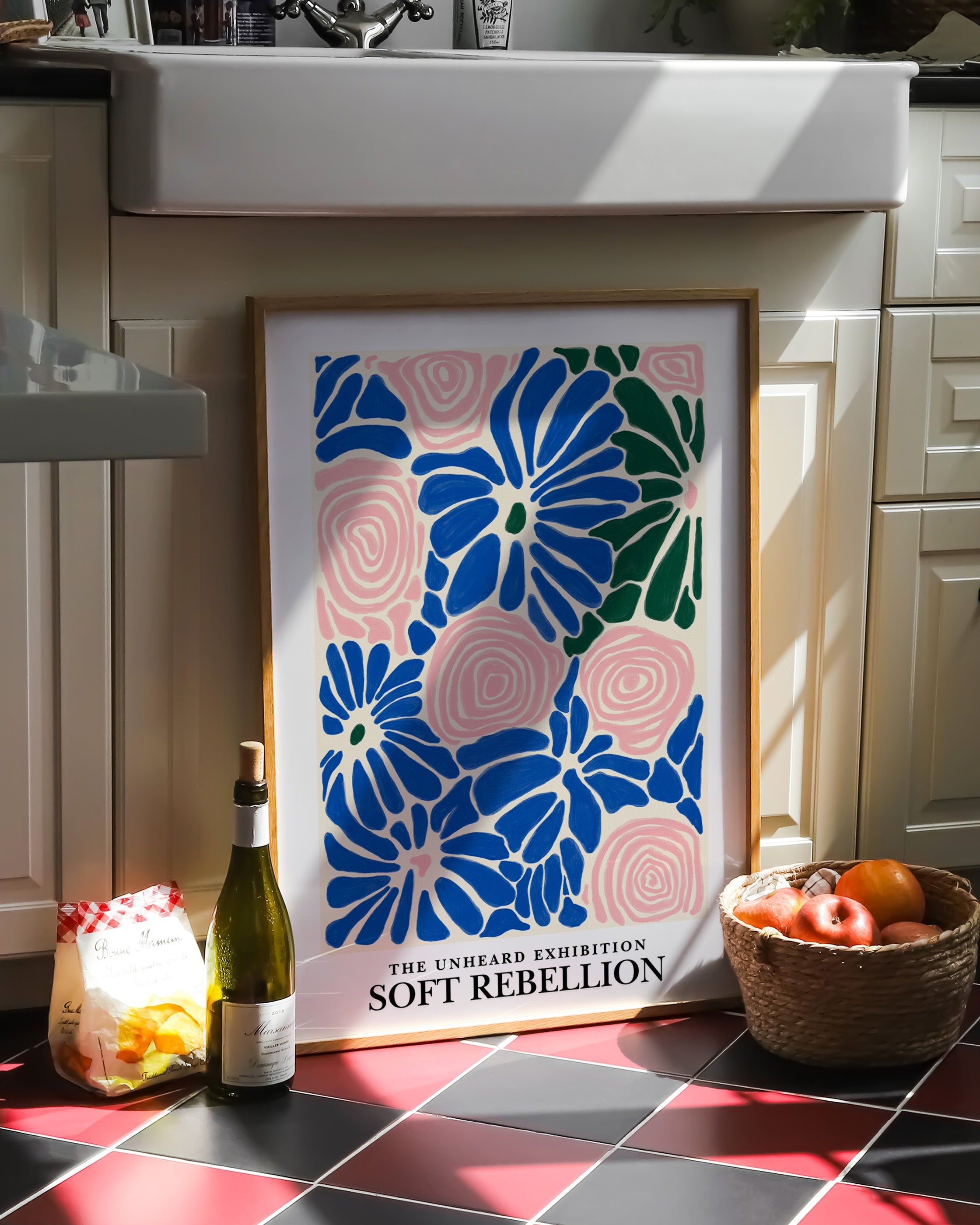 Soft Rebellion Poster – FineArt Wandbild, moderne Kunst & Fine Art Print von Spawnd, handgefertigt & Made in Germany