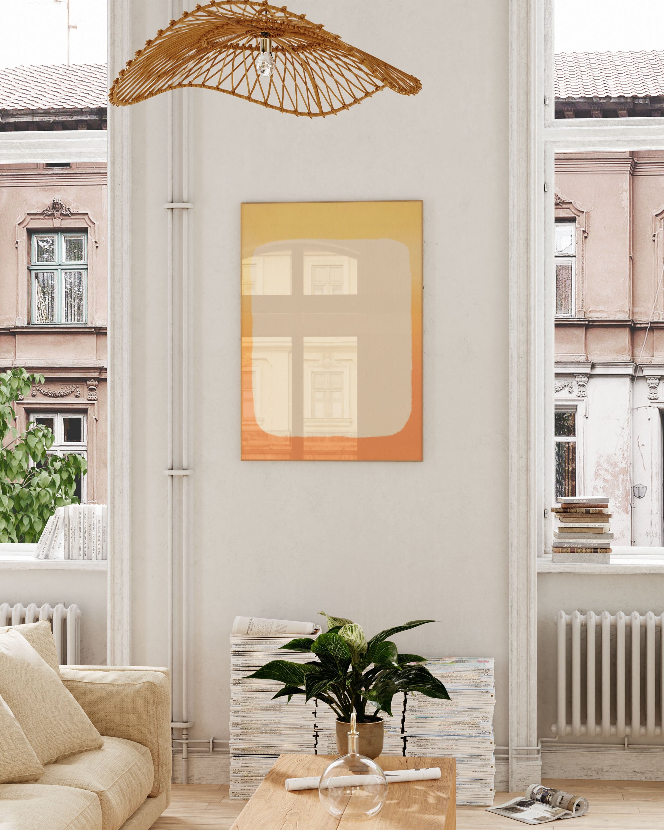 Solrand Poster – FineArt Wandbild, moderne Kunst & Fine Art Print von Spawnd, handgefertigt & Made in Germany